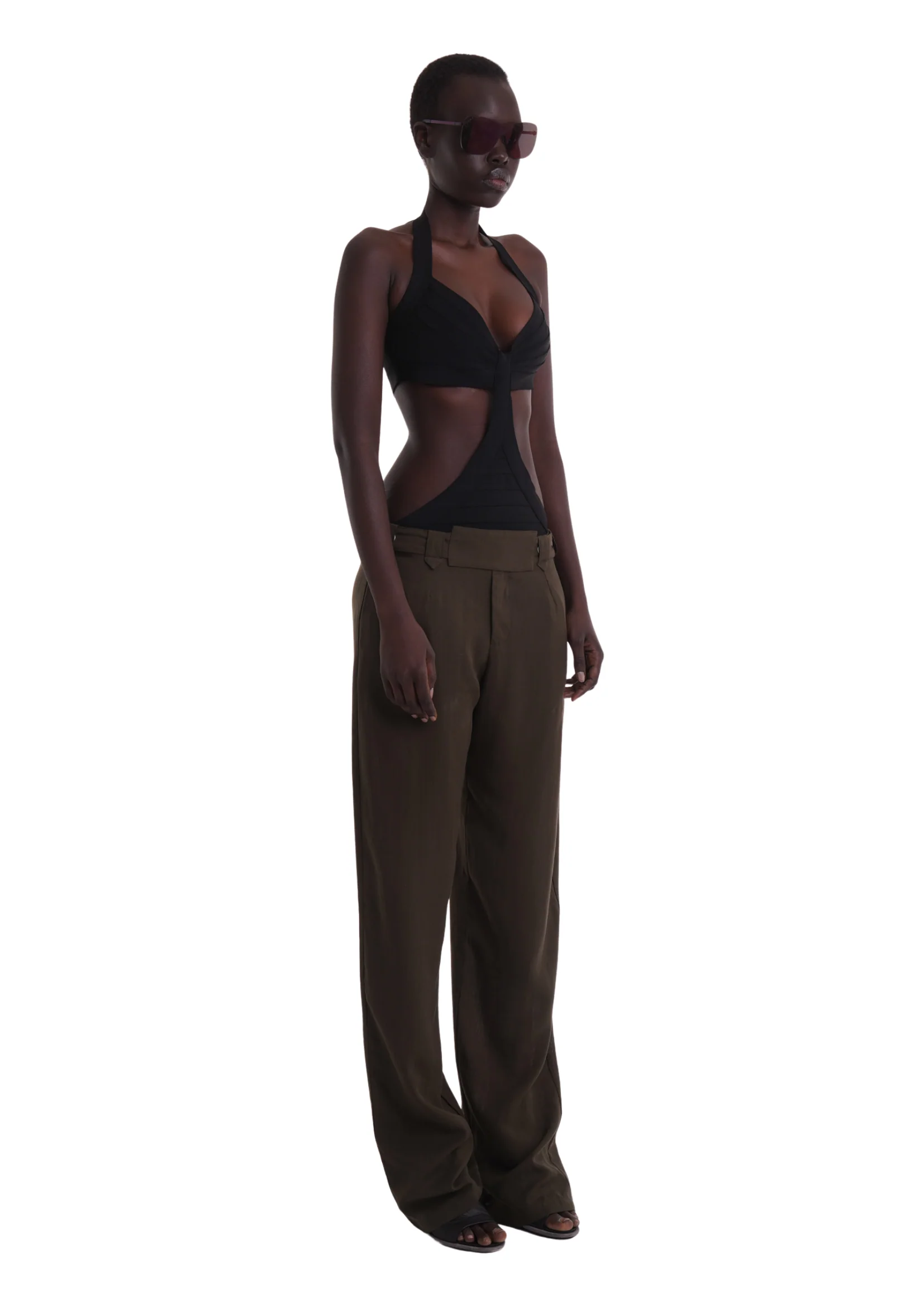 BOUND SWIMSUIT IN BLACK - Image 3