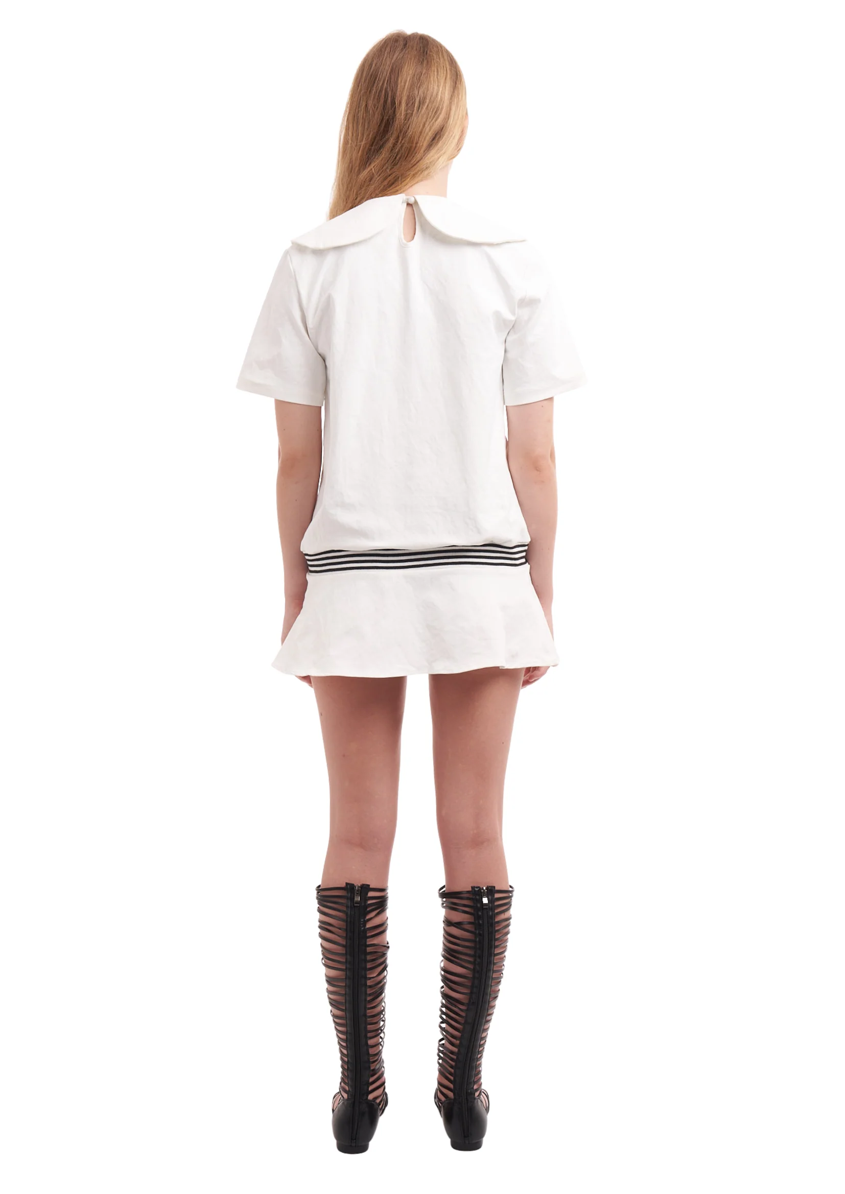 CAPTAIN DRESS IN WHITE - Image 4