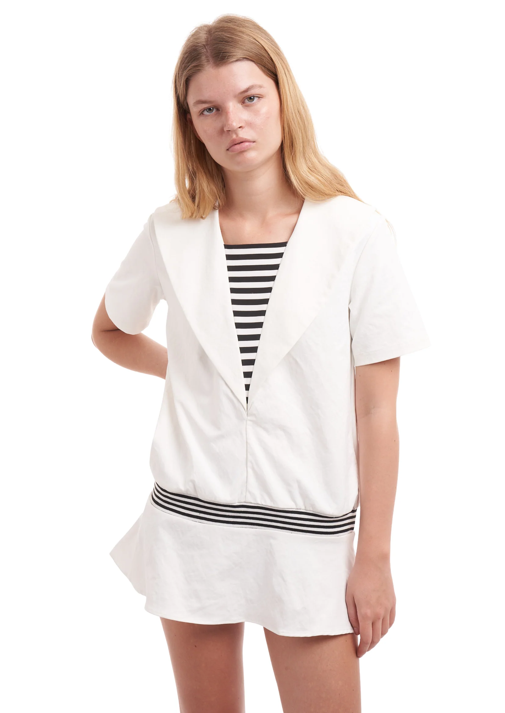 CAPTAIN DRESS IN WHITE - Image 6