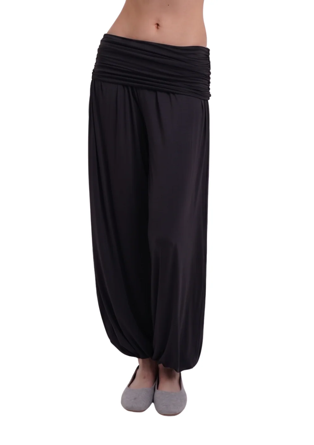 CHARLI LONG TROUSERS IN BLACK - Image 4