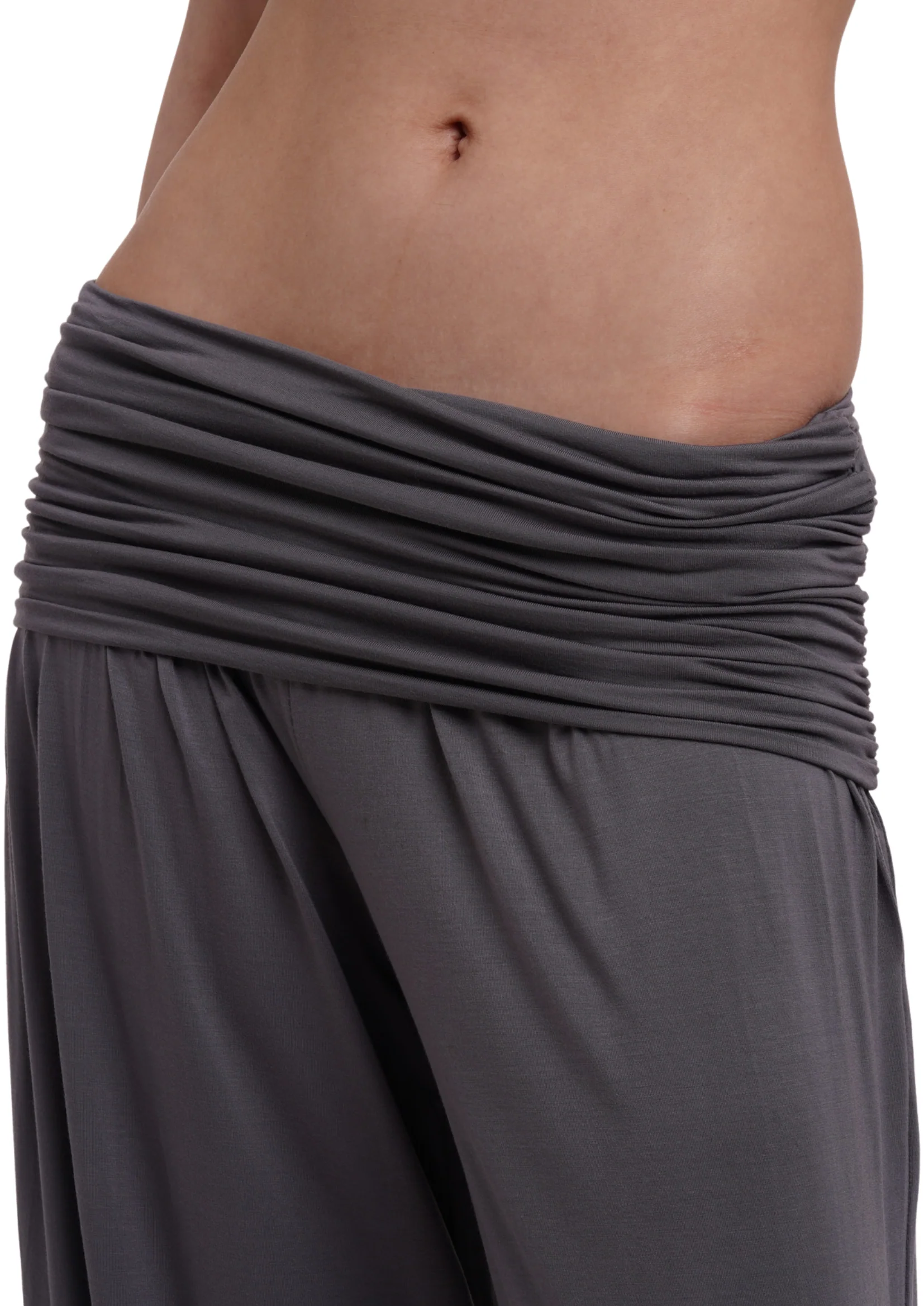 CHARLI LONG TROUSERS IN SMOKE - Image 3