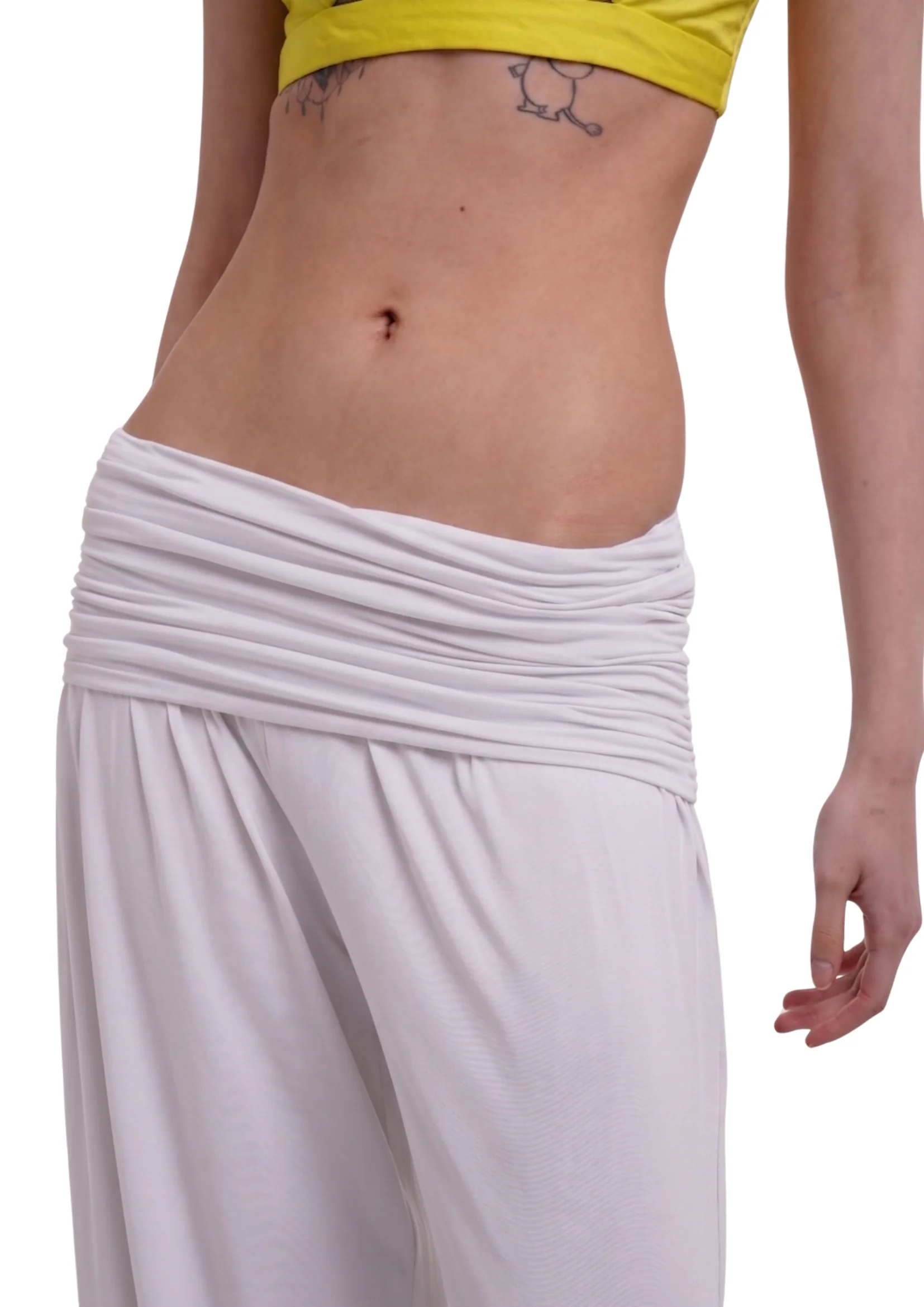 CHARLI LONG TROUSERS IN WHITE - Image 3
