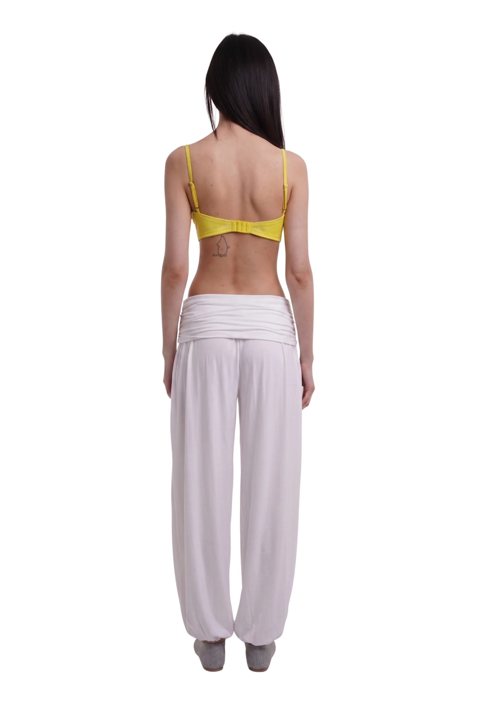 CHARLI LONG TROUSERS IN WHITE - Image 4