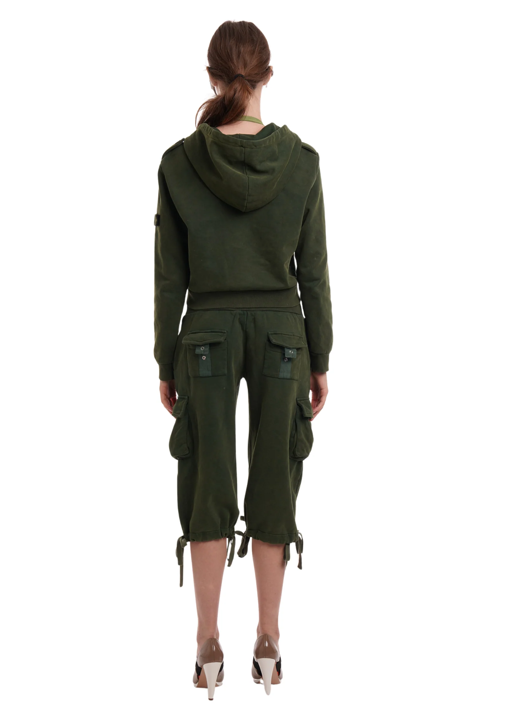 COMBAT UTILITY TRACKSUIT MILITARY GREEN - Image 4