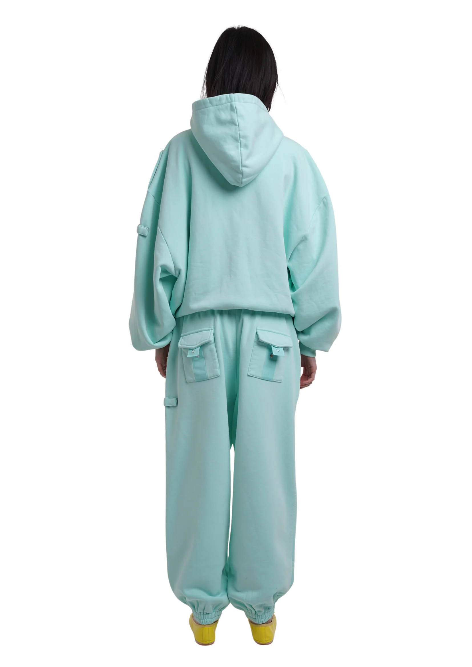 COVER HOODIE IN ICE - Image 6