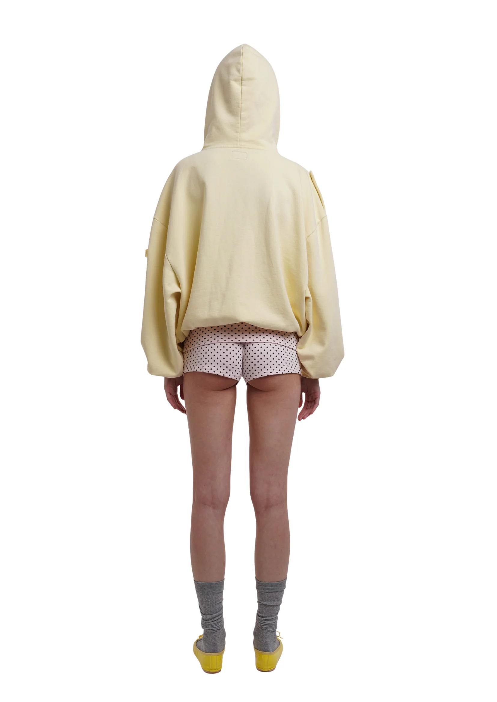 COVER HOODIE IN LEMON - Image 8