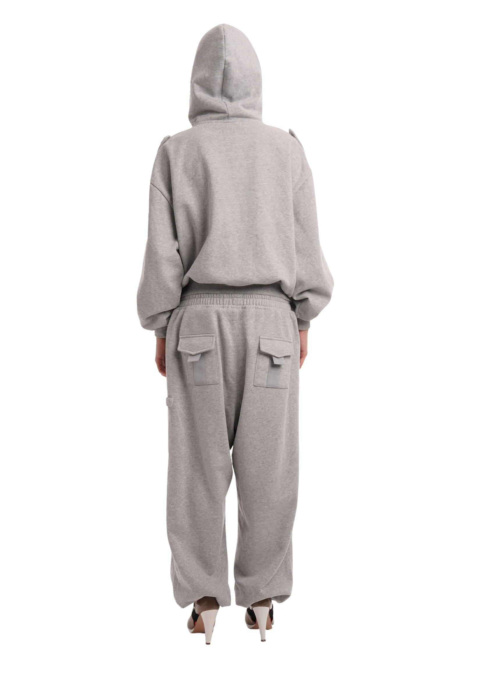 COVER TRACKSUIT GREY MARL - Image 3