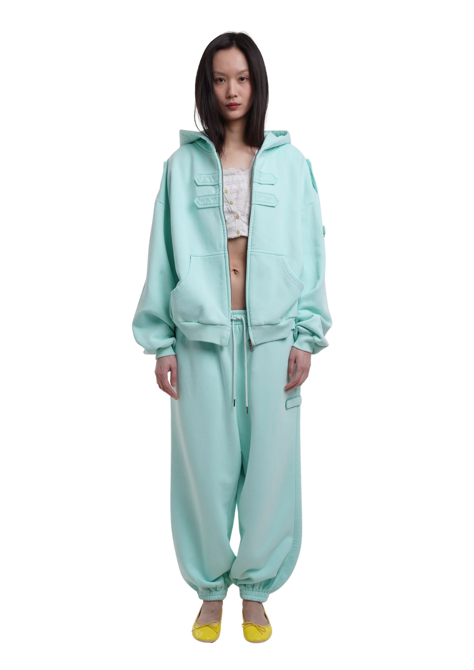 COVER TRACK PANTS IN ICE - Image 2