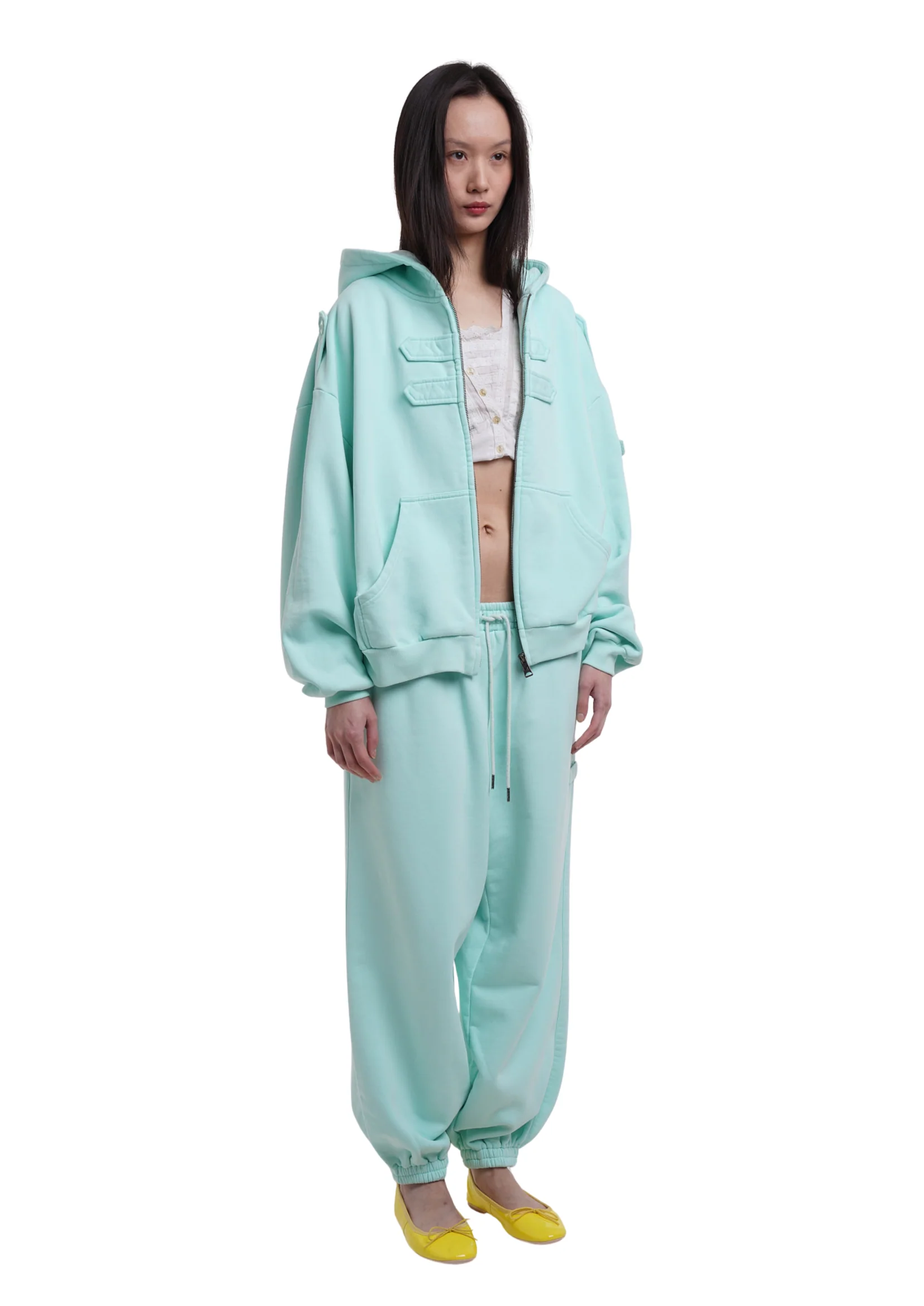 COVER TRACK PANTS IN ICE - Image 3