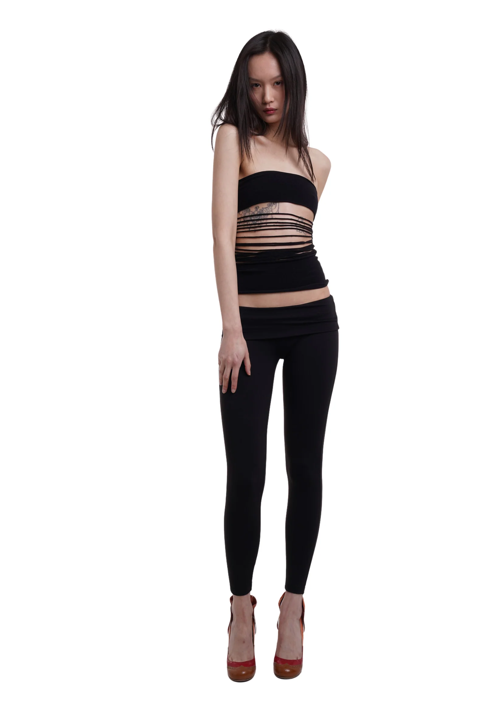 CUT BANDEAU IN BLACK - Image 3