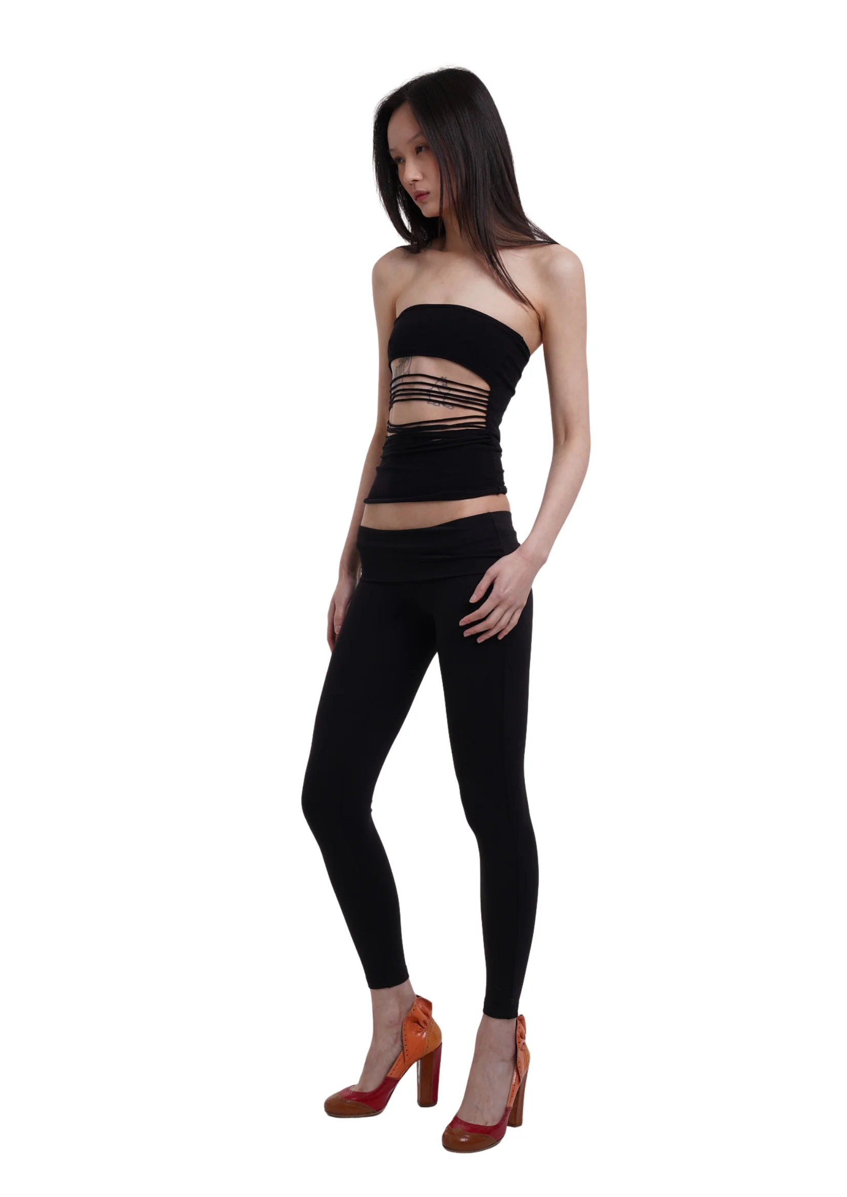 CUT BANDEAU IN BLACK - Image 5