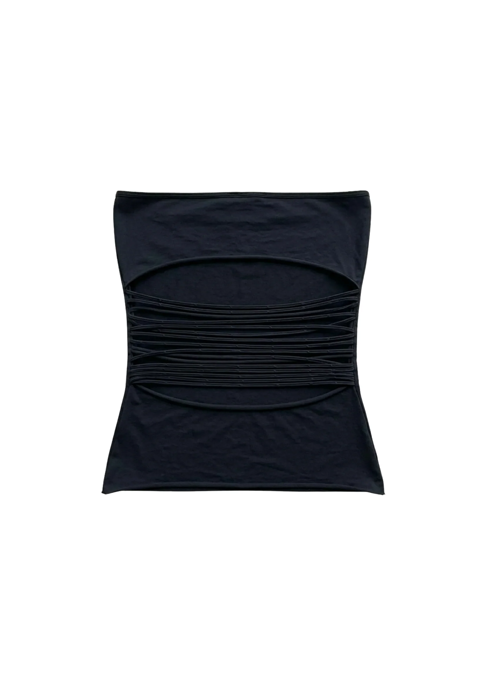 CUT BANDEAU IN BLACK - Image 6