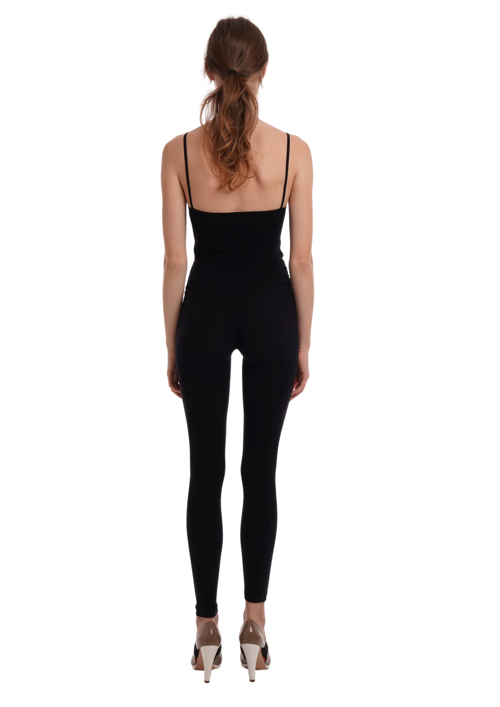 CUT JUMPSUIT IN BLACK - Image 4