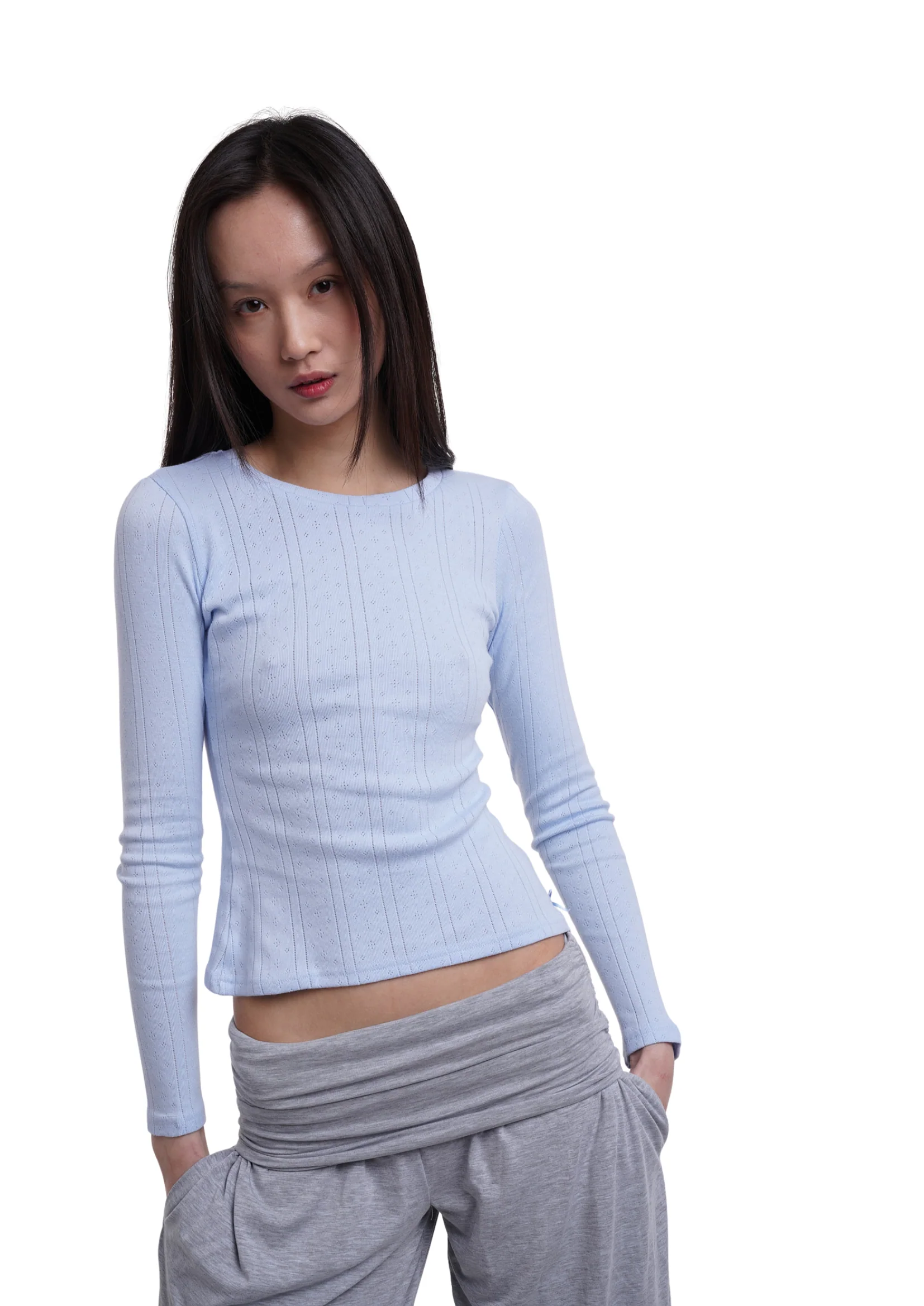 DAISY LONG SLEEVE IN SKY - Image 3