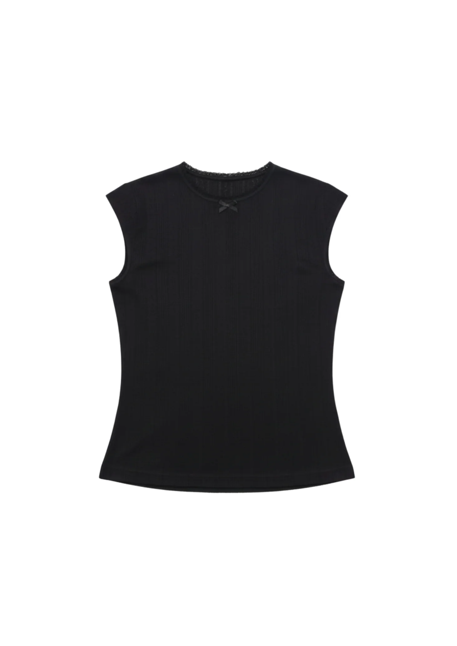 DAISY TEE IN BLACK - Image 4