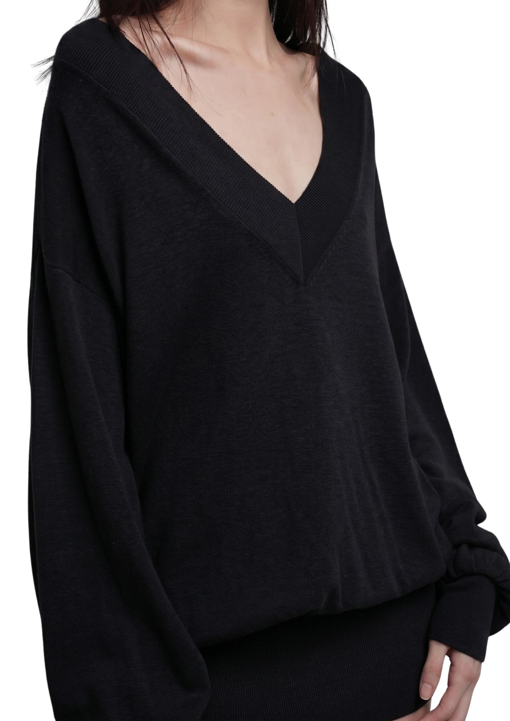 DEEP JUMPER IN BLACK - Image 4