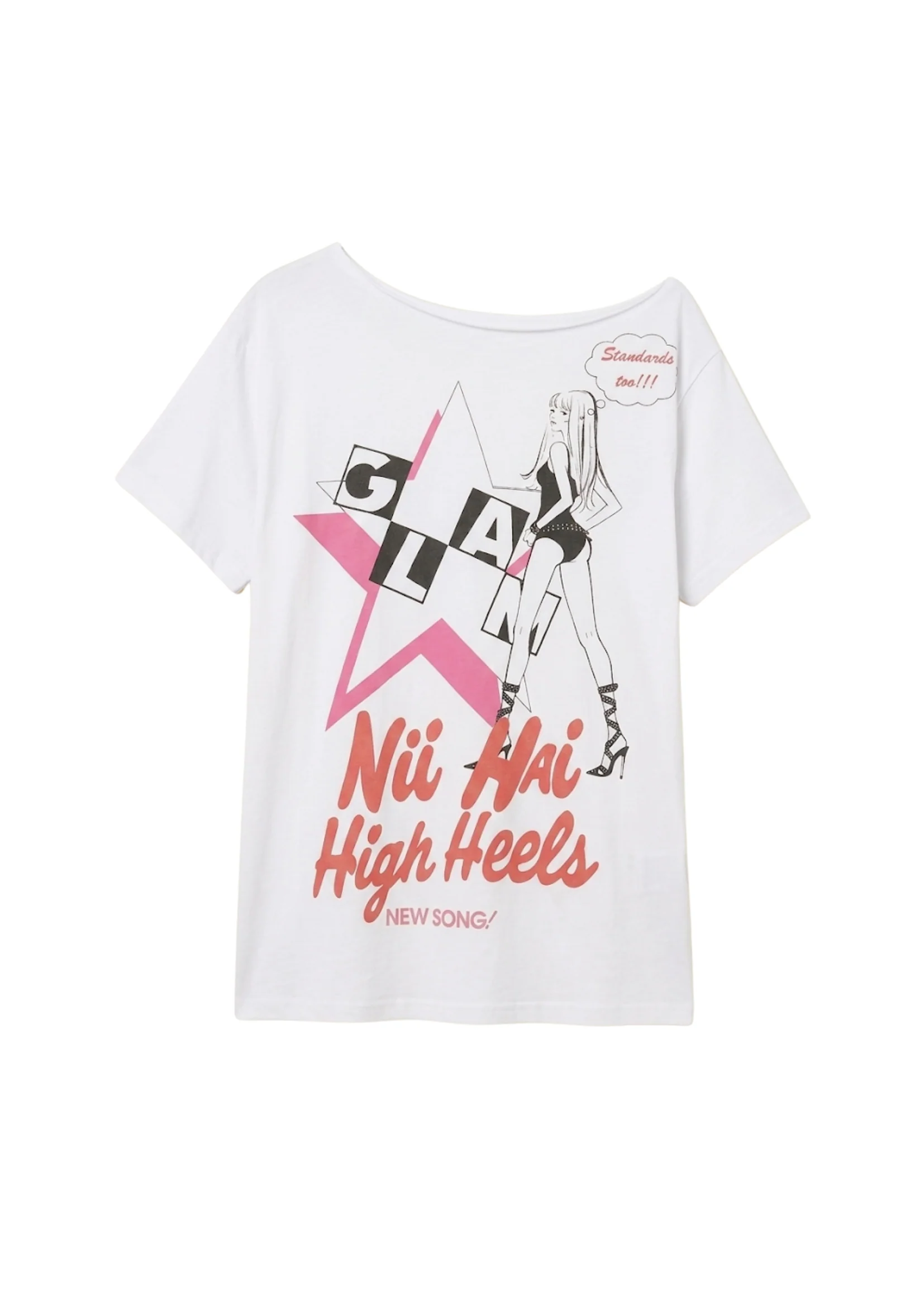 DUBS TEE IN WHITE & PINK - Image 8