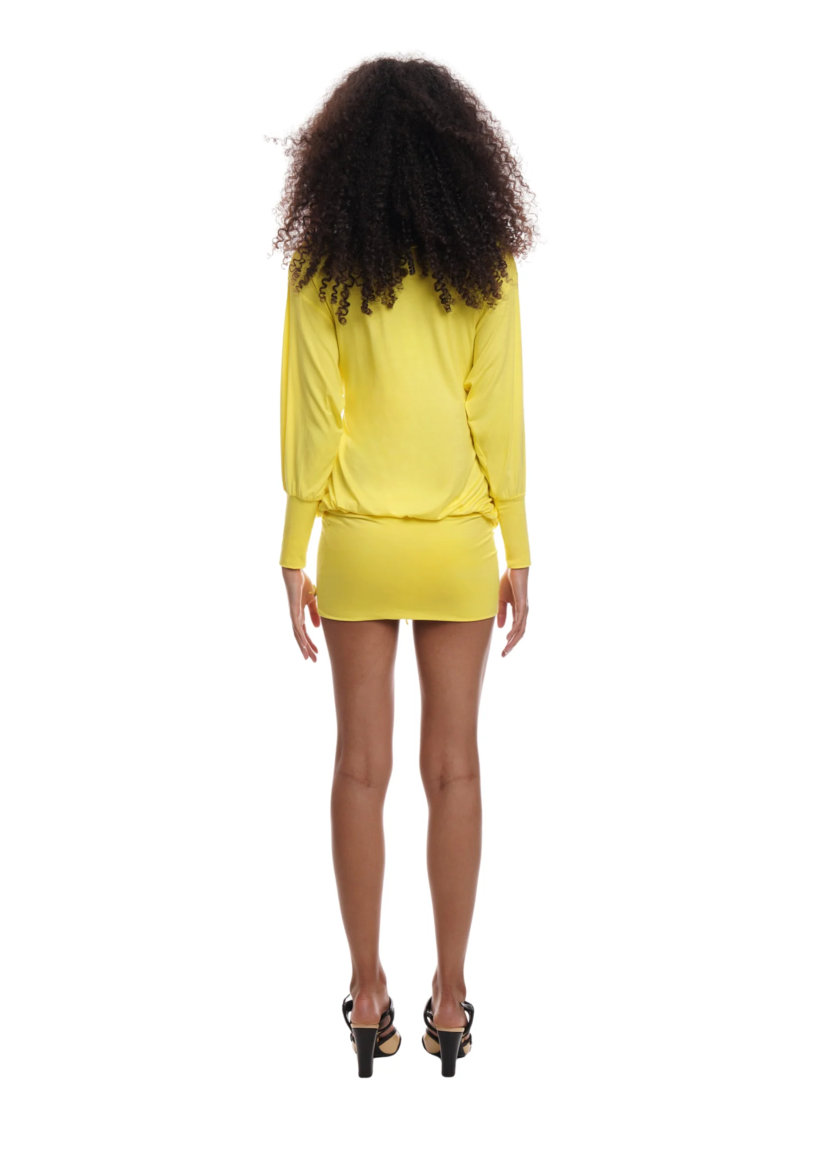 ELLE DRESS IN YELLOW - Image 4