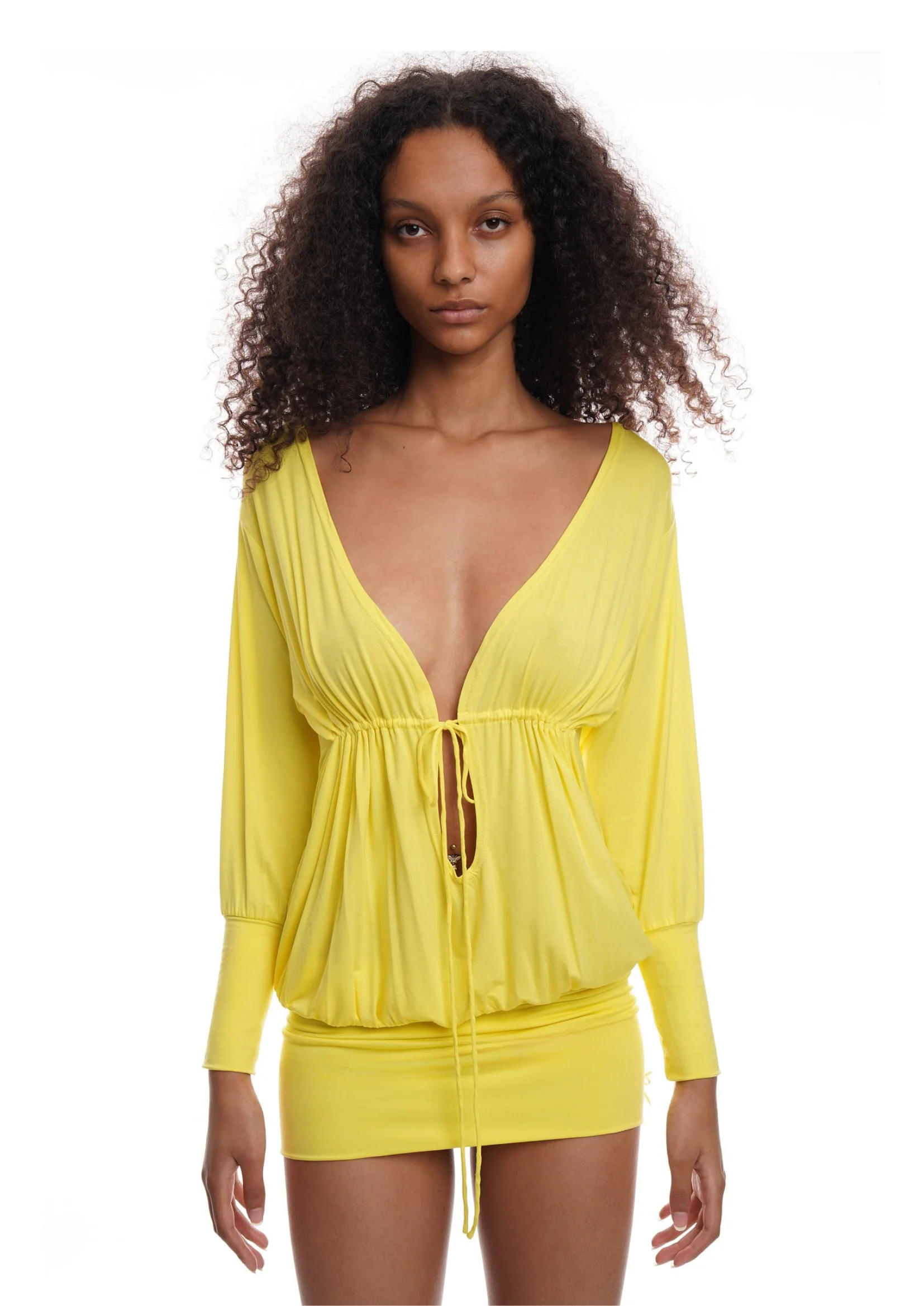 ELLE DRESS IN YELLOW - Image 5
