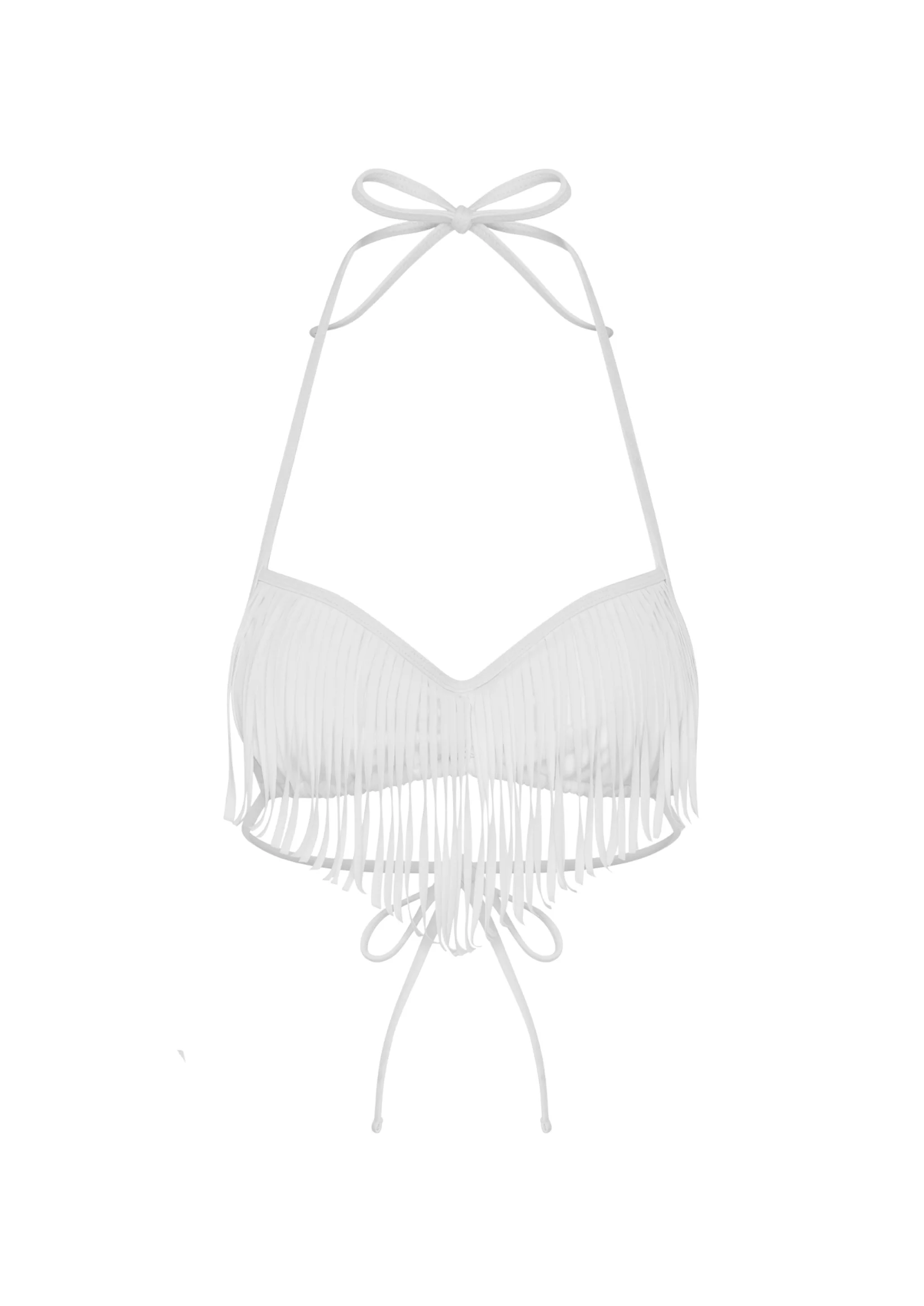FRINGE TOP IN WHITE - Image 4