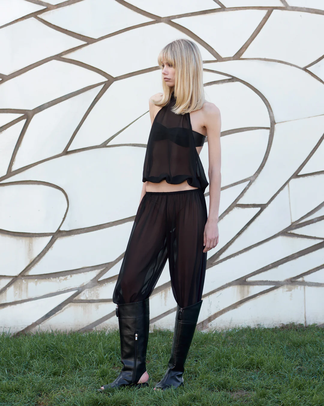 LENA TROUSERS IN BLACK - Image 5