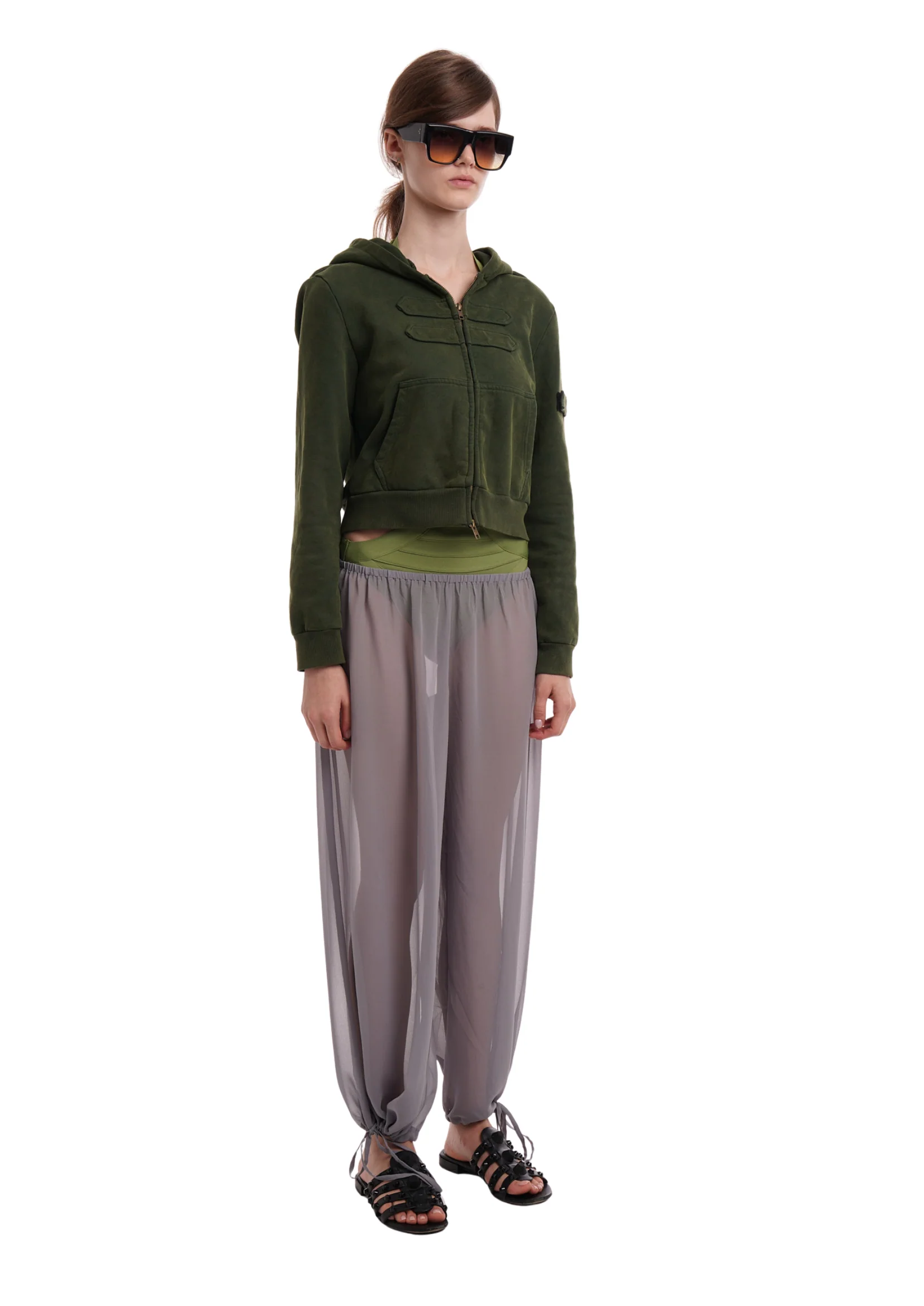 LENA TROUSERS IN DUSK - Image 2