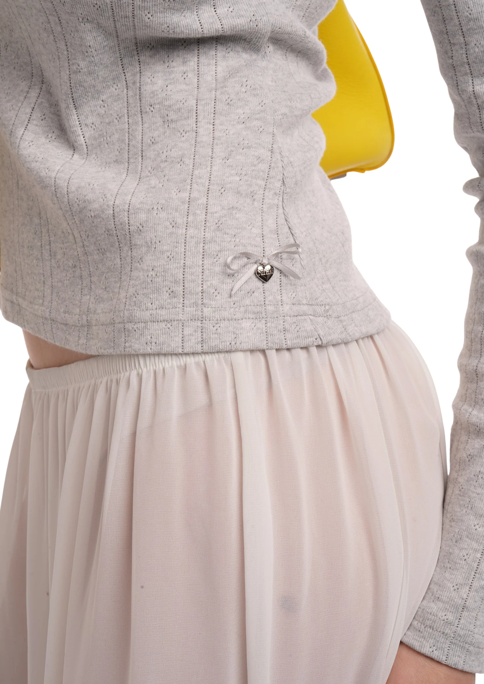 LENA TROUSERS IN GHOST - Image 6
