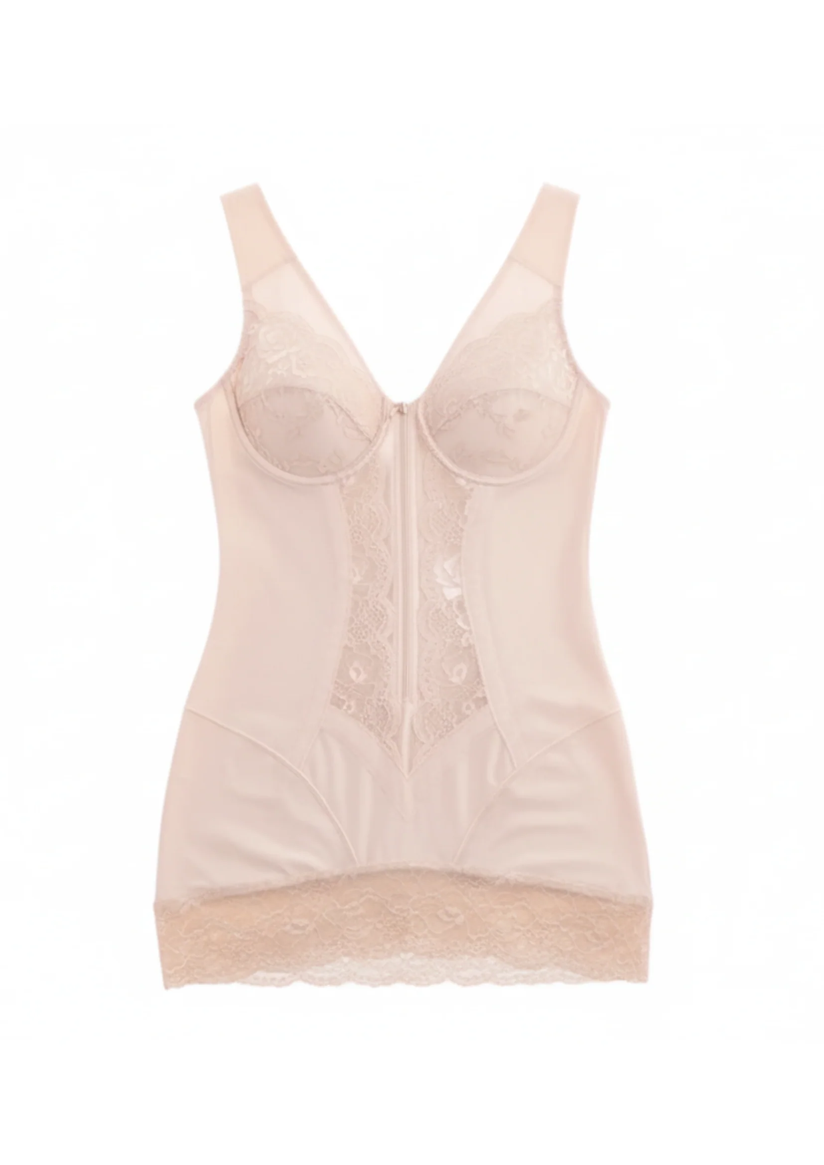 LINGERIE DRESS IN BARE - Image 2