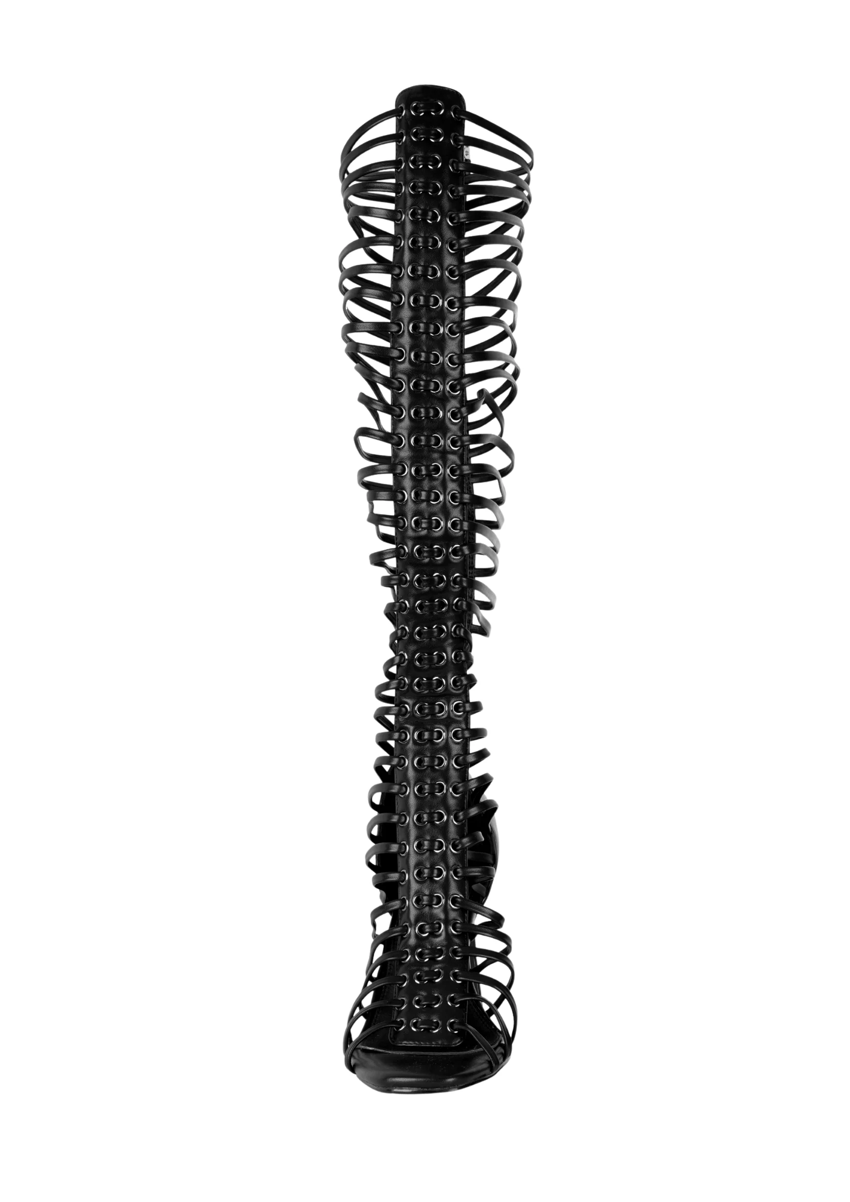 LOCK UP HEELS IN BLACK - Image 3