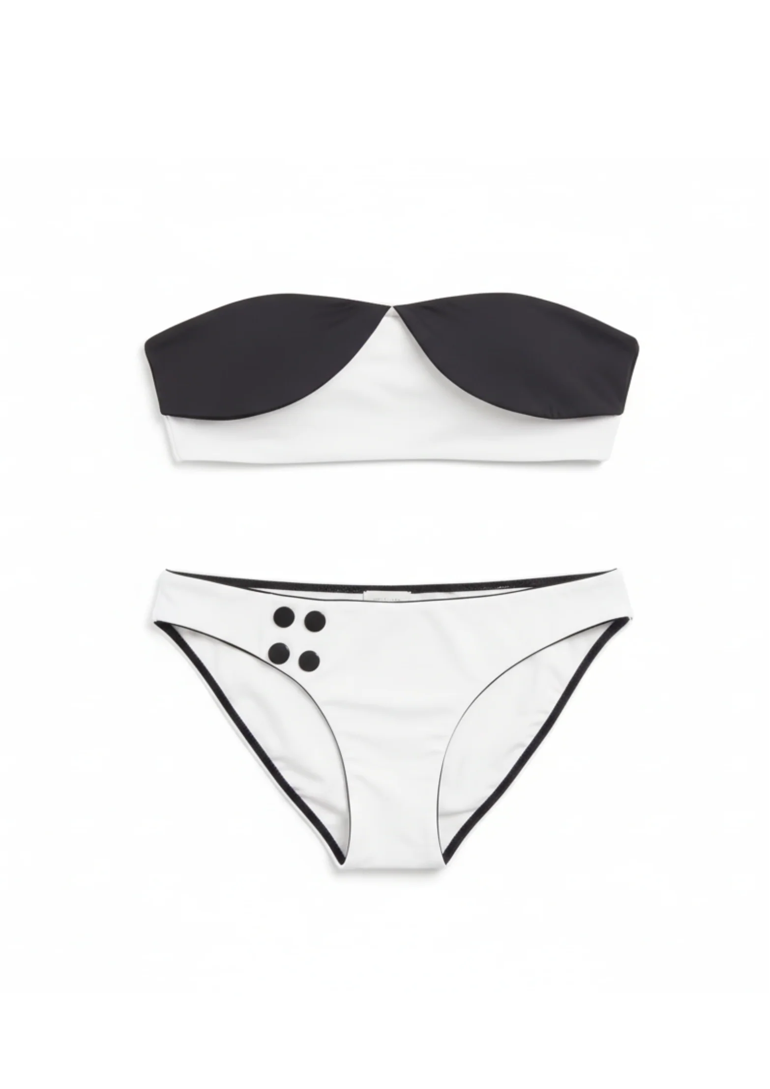 MARINE BIKINI SET IN BLACK & WHITE - Image 11