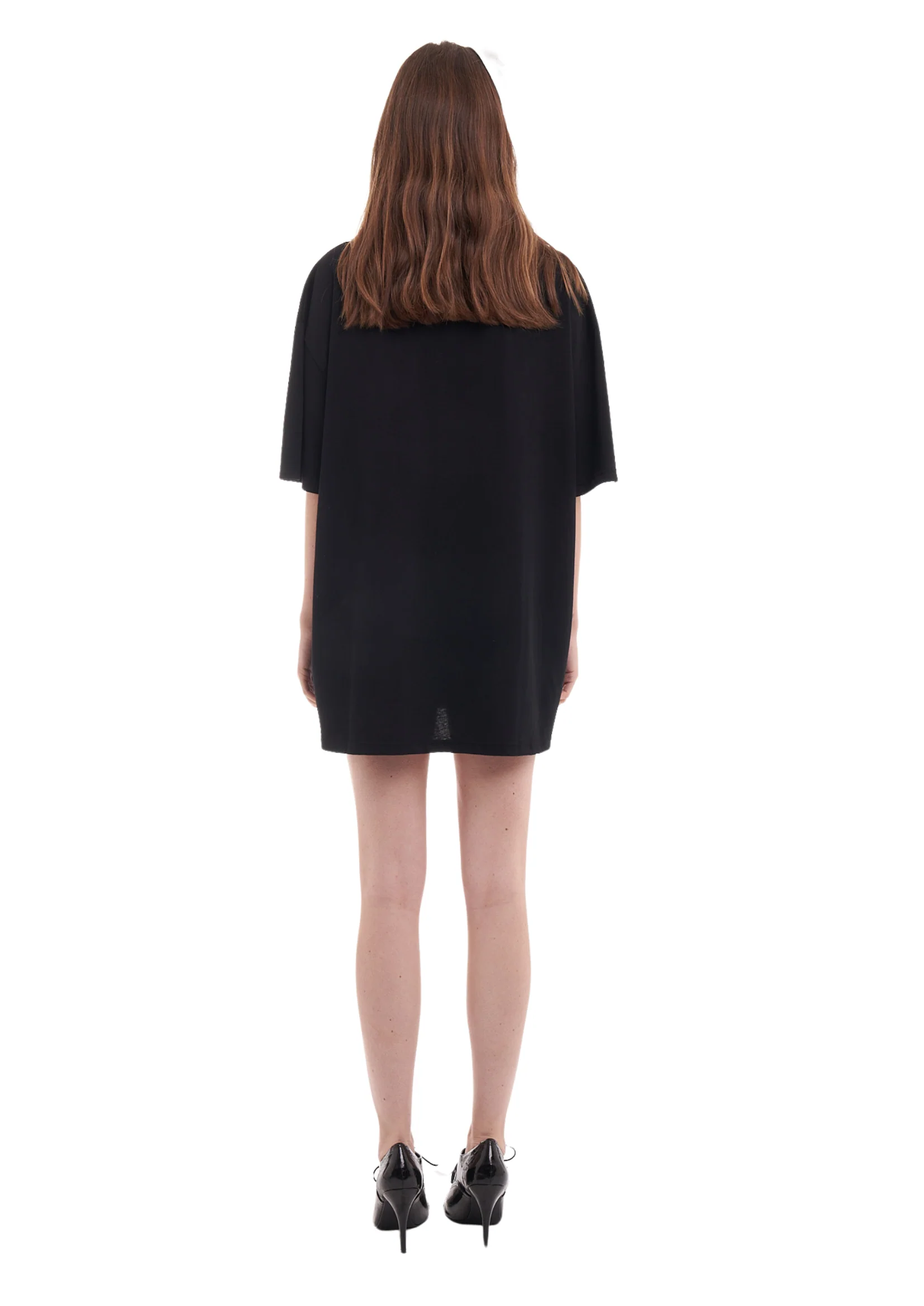 MAYFAIR OVERSIZED T-SHIRT IN BLACK - Image 6
