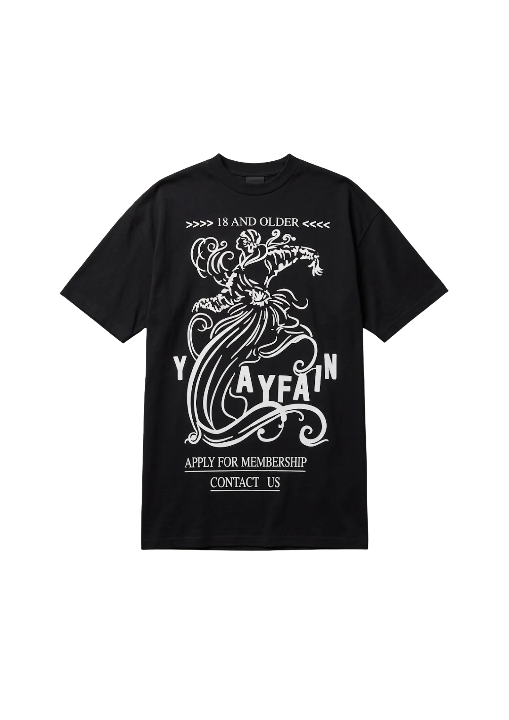 MAYFAIR OVERSIZED T-SHIRT IN BLACK - Image 7