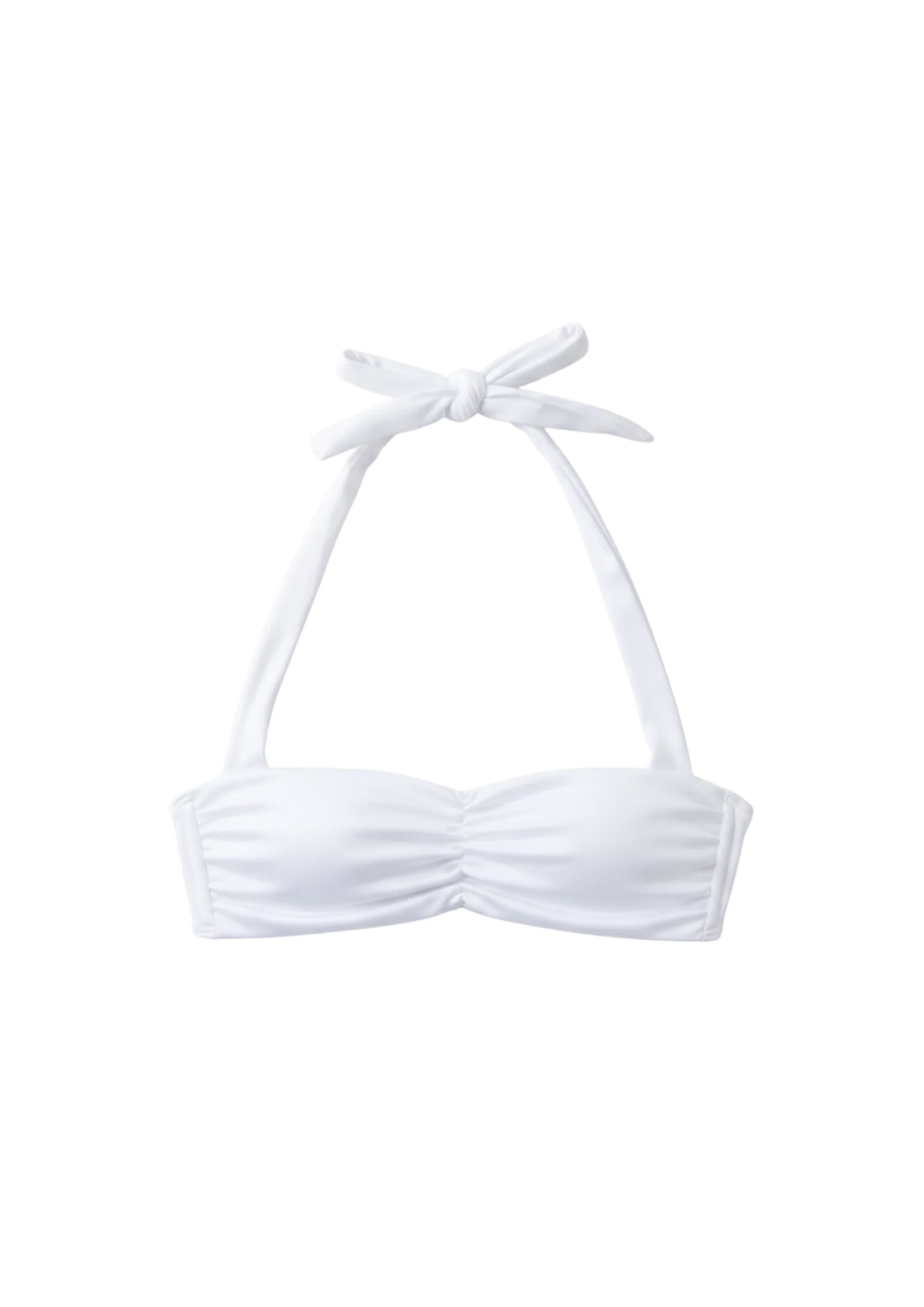 PEARLY WHITE BIKINI TOP - Image 4