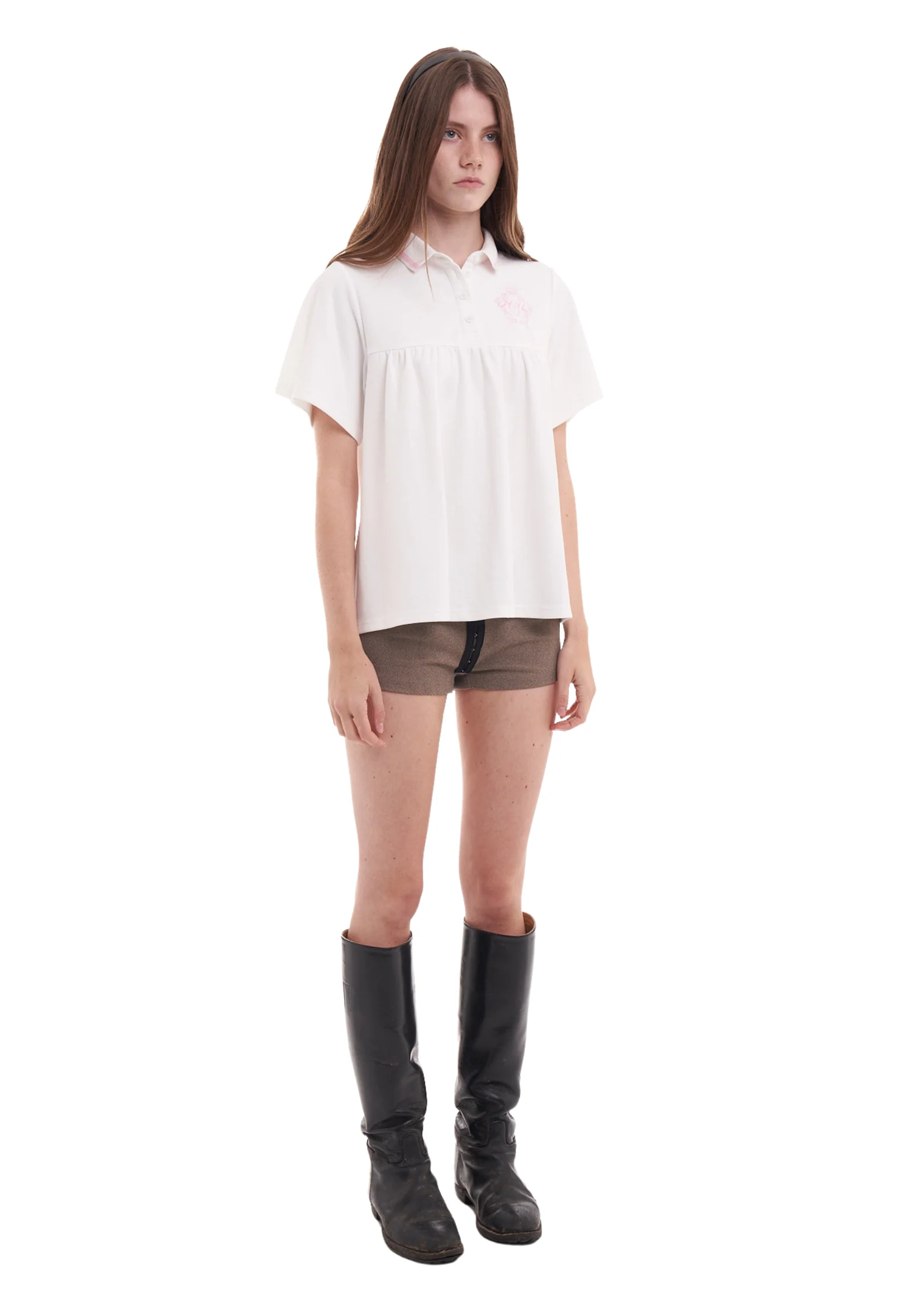 PEPLUM POLO SHIRT - Image 6