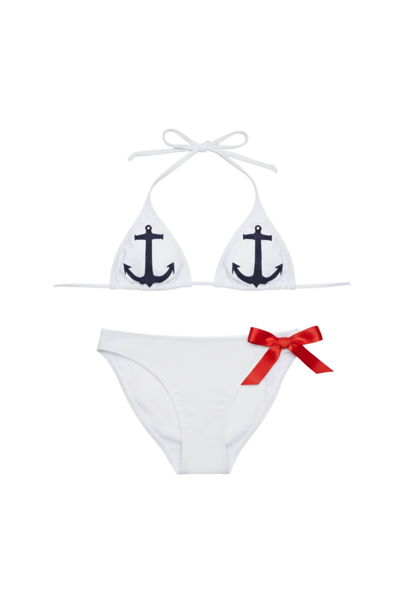 RAE ANCHOR BIKINI IN WHITE - Image 8