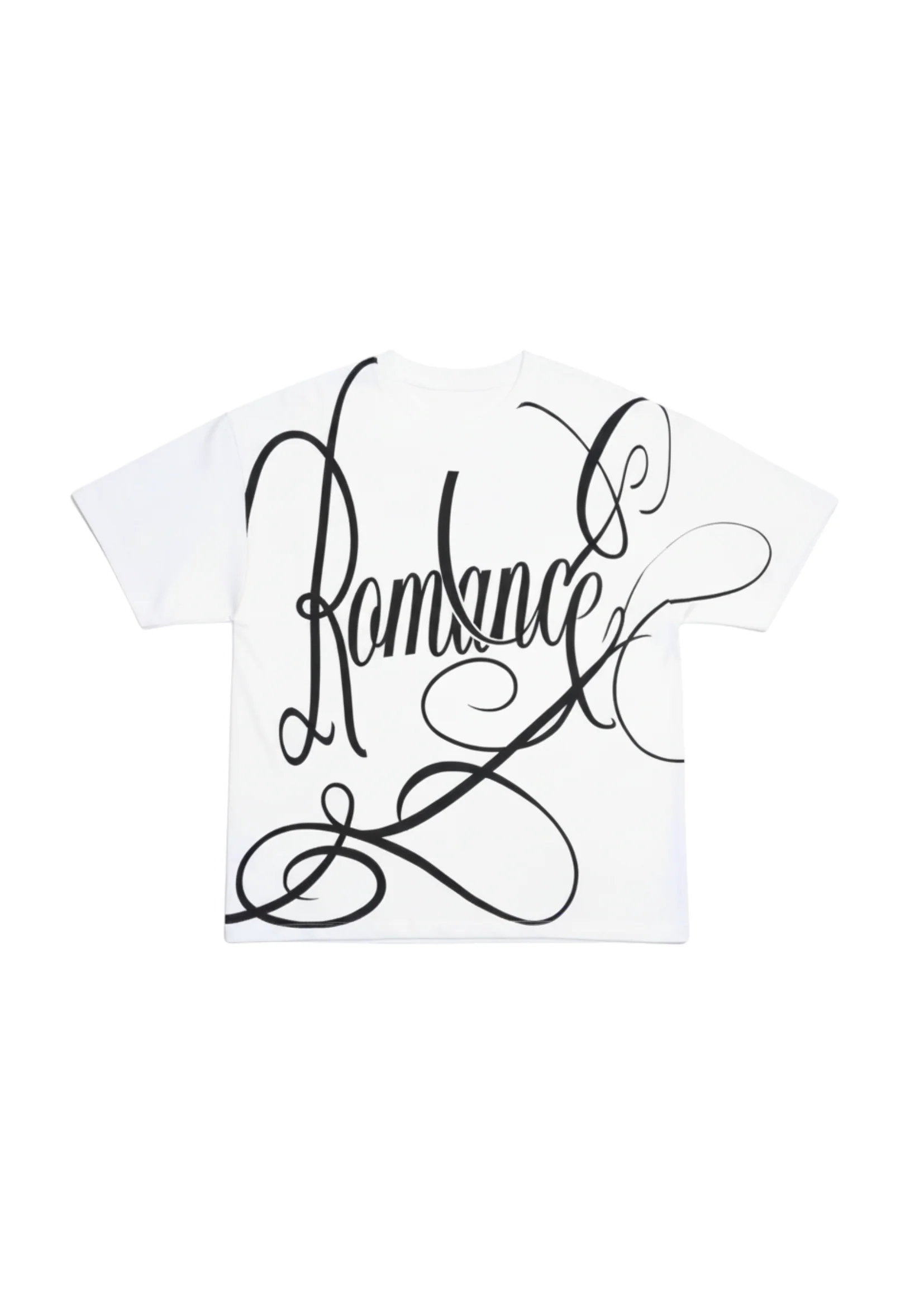 ROMANCE OVERSIZED T-SHIRT IN WHITE - Image 2