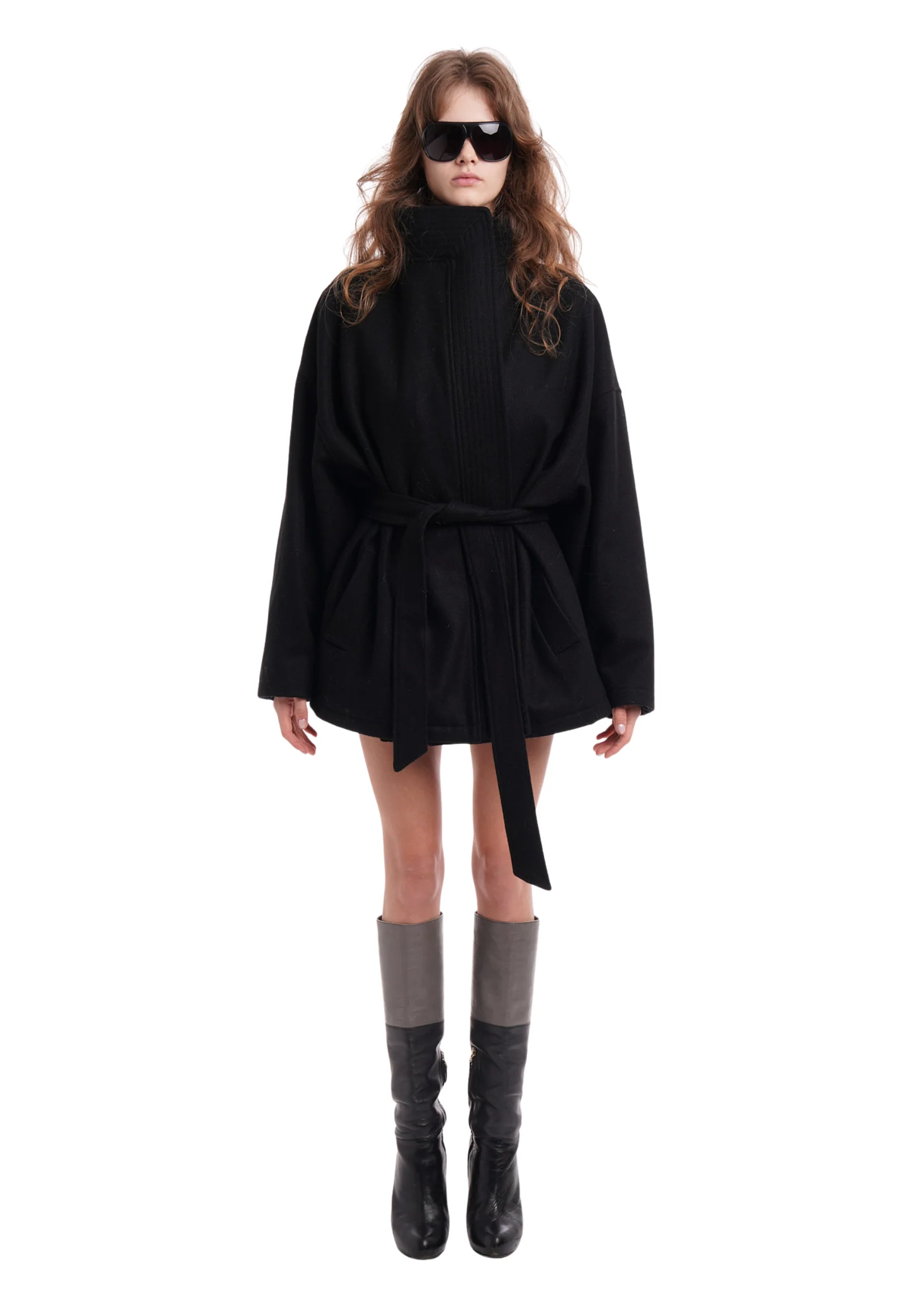 ROSIE COAT IN BLACK