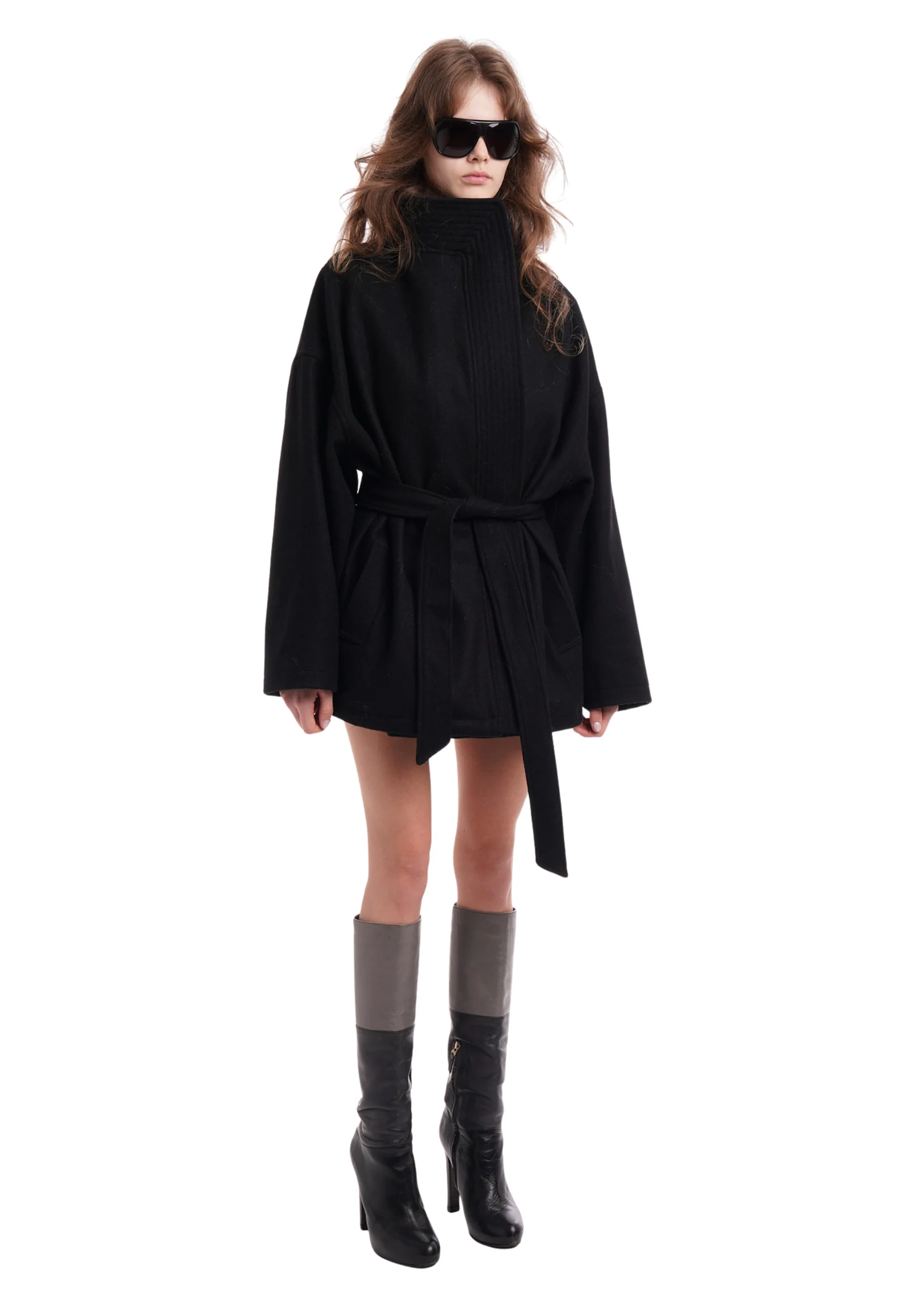 ROSIE COAT IN BLACK - Image 3