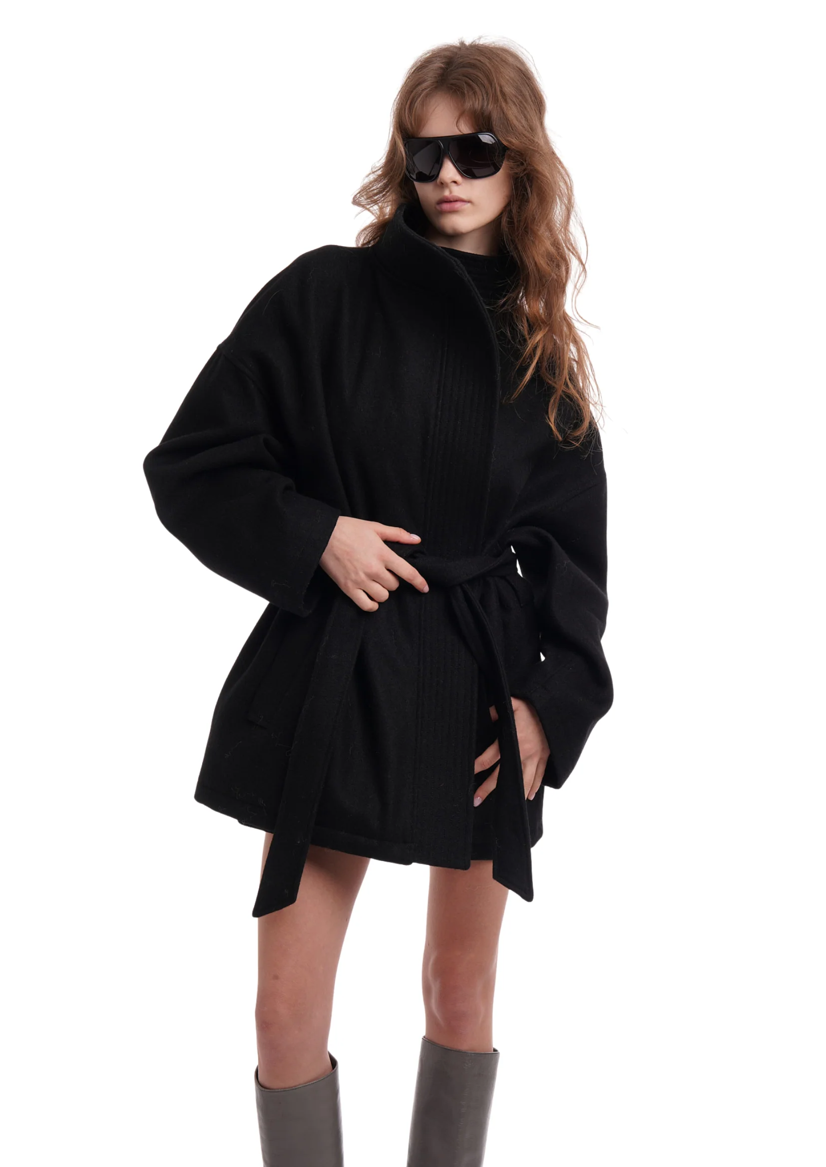 ROSIE COAT IN BLACK - Image 6