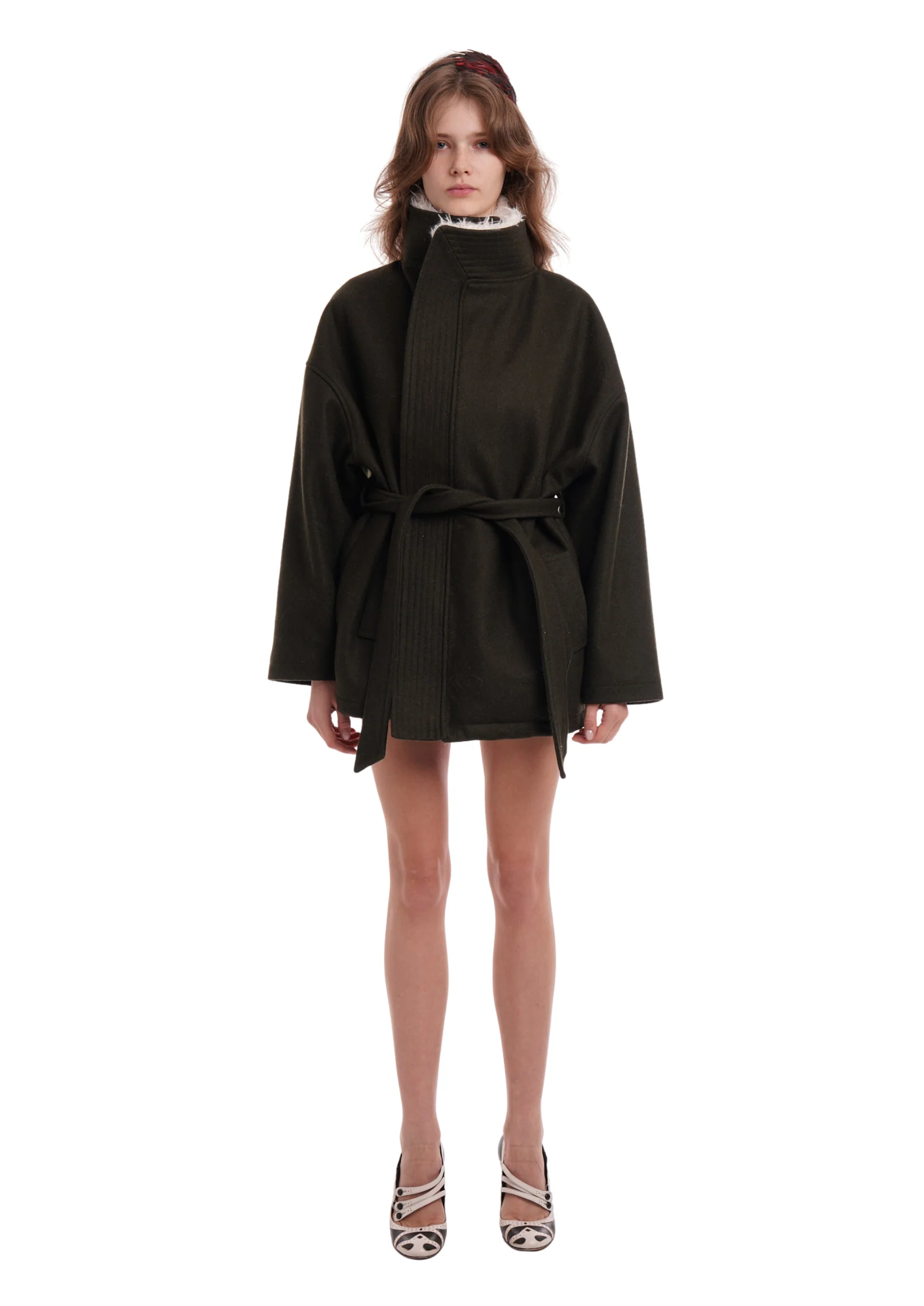 ROSIE COAT IN KHAKI