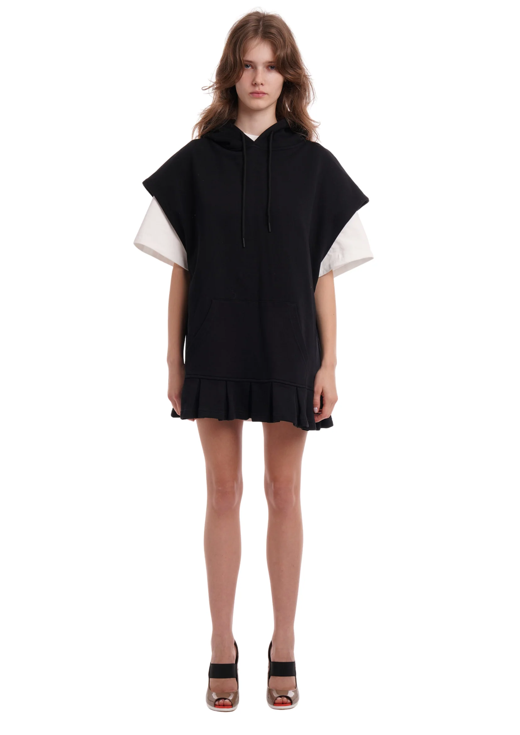 SLEEVELESS HOODIE DRESS - Image 5