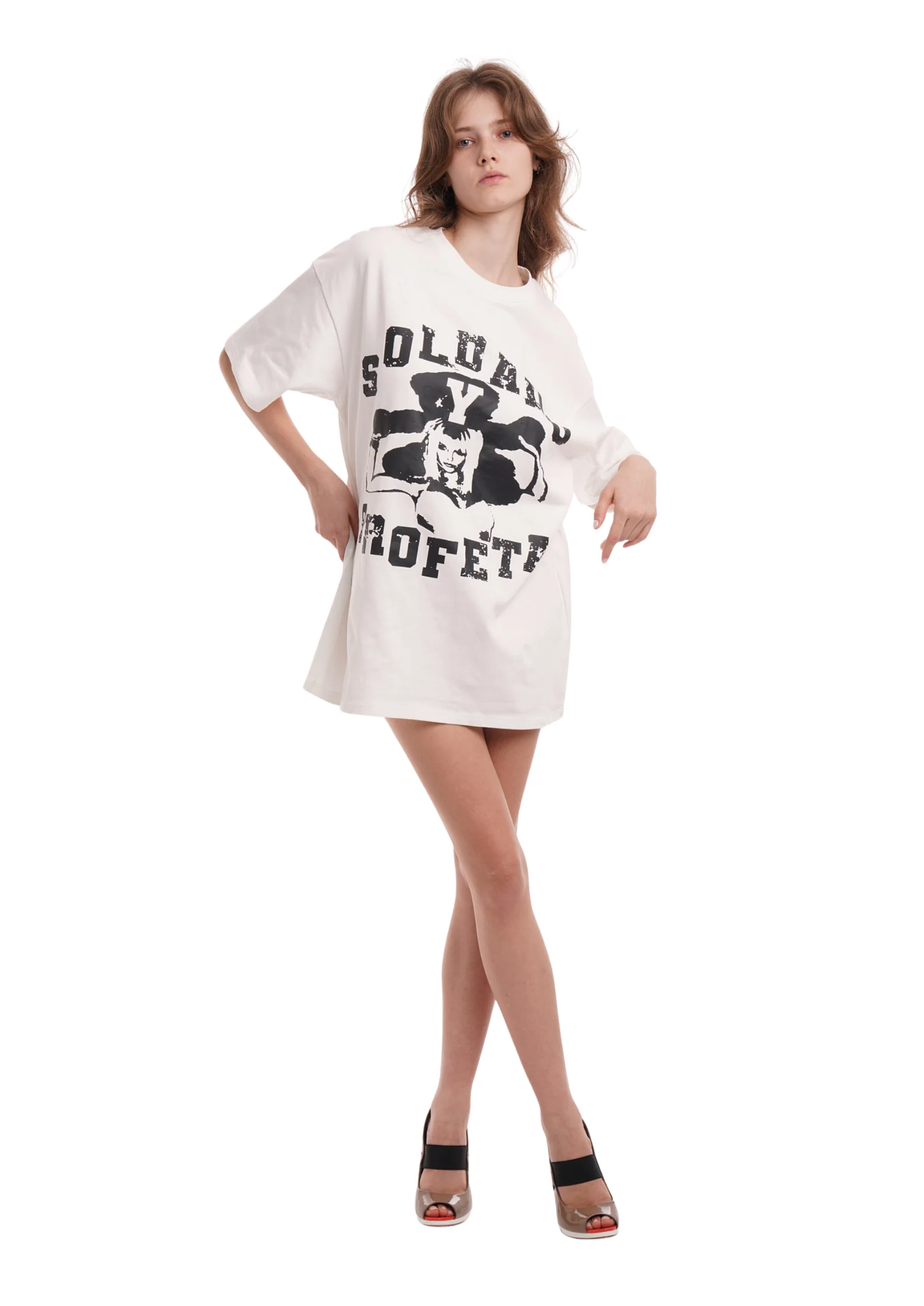 SOLDADO OVERSIZED T-SHIRT IN WHITE - Image 10