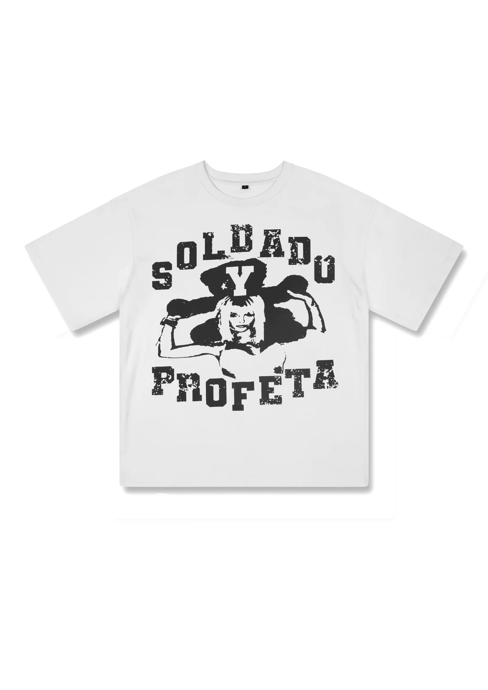 SOLDADO OVERSIZED T-SHIRT IN WHITE - Image 3