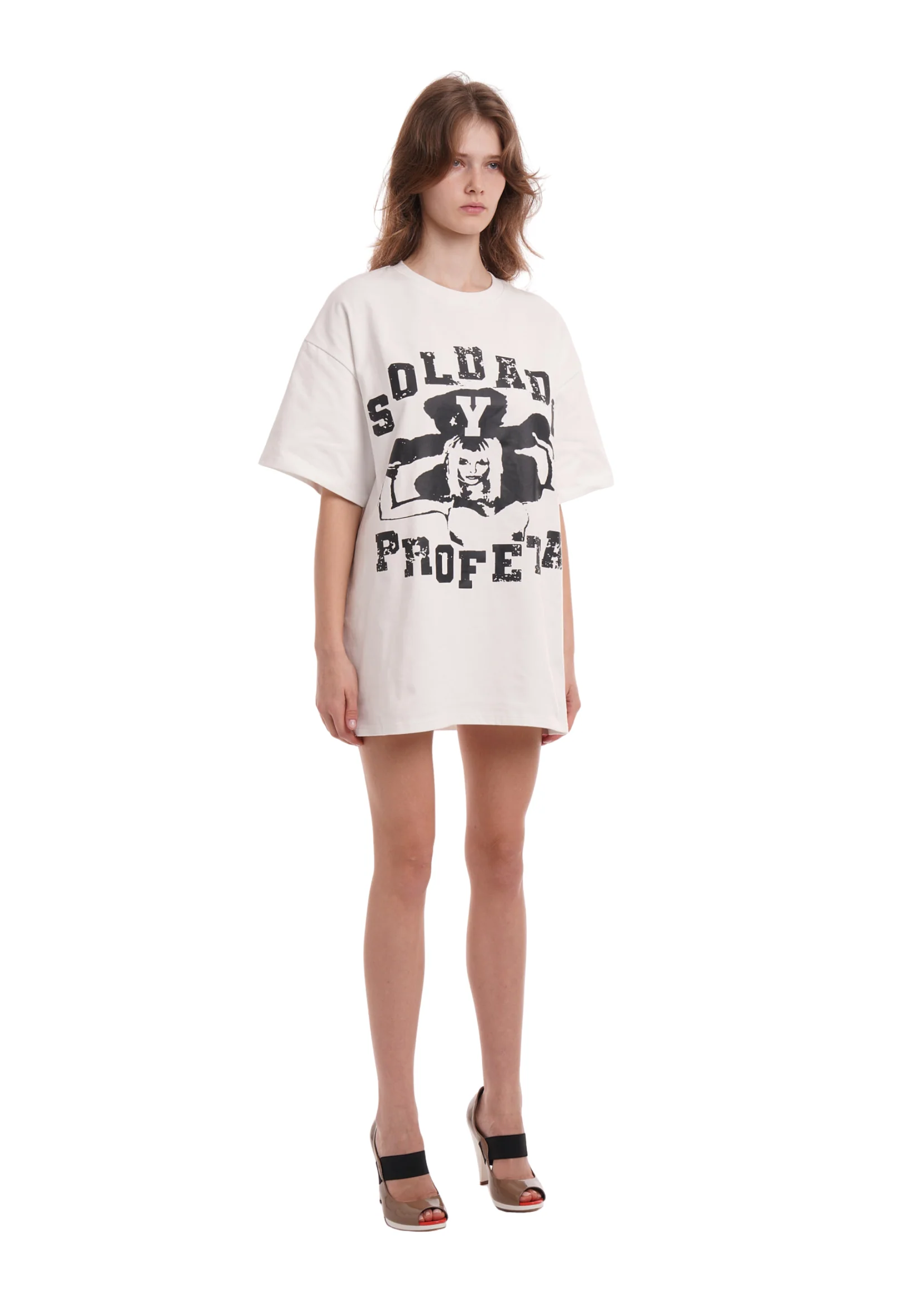 SOLDADO OVERSIZED T-SHIRT IN WHITE - Image 7