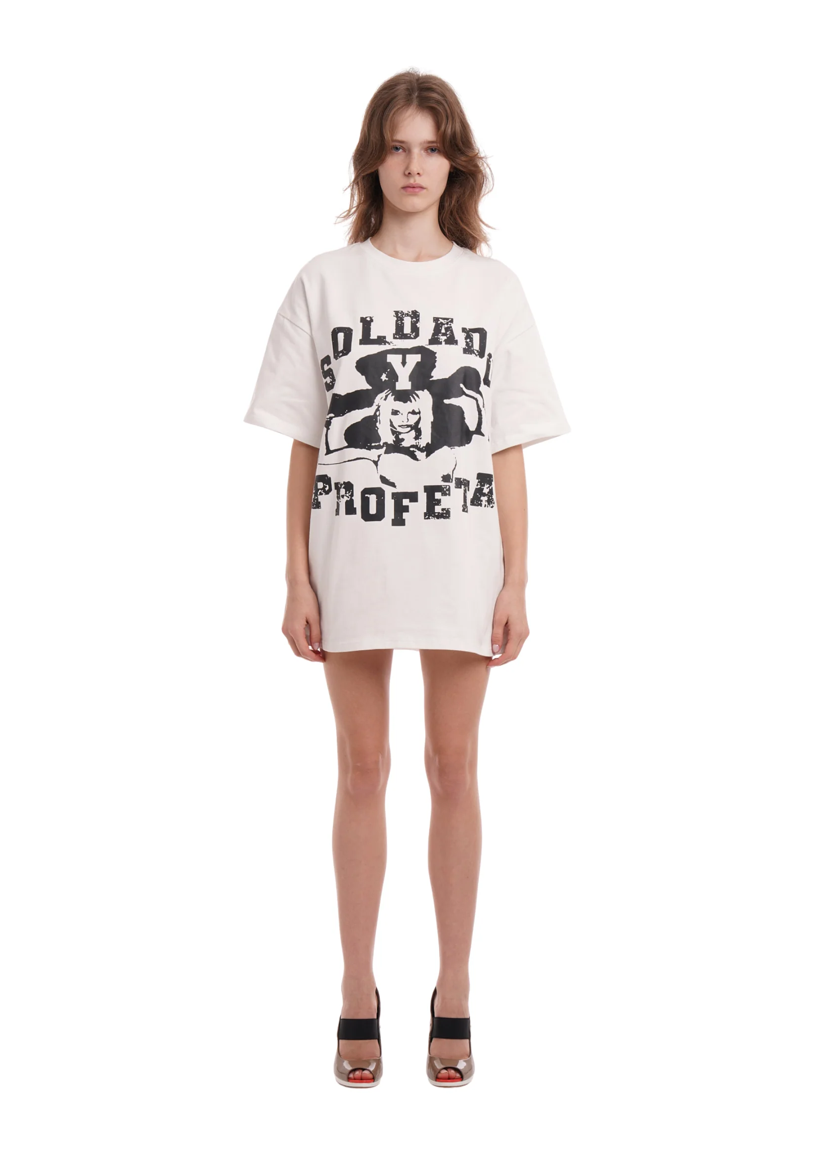 SOLDADO OVERSIZED T-SHIRT IN WHITE - Image 8