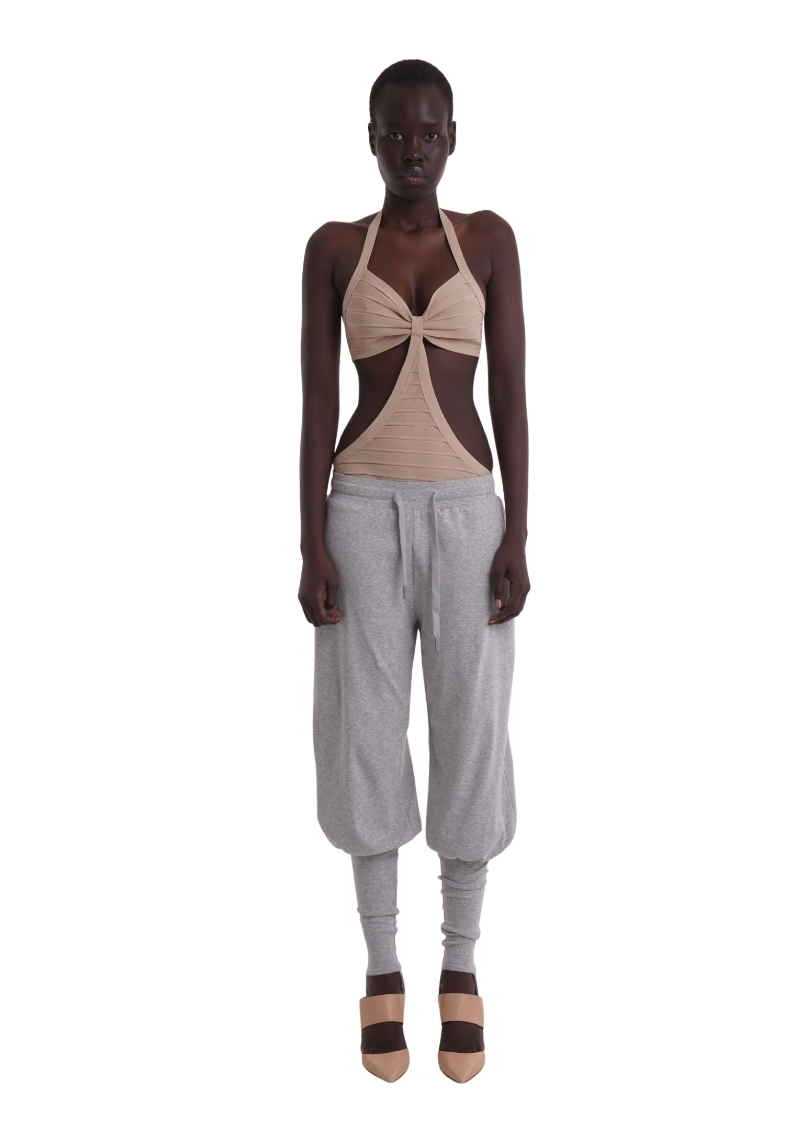 PILAR JOGGER IN GREY MARL