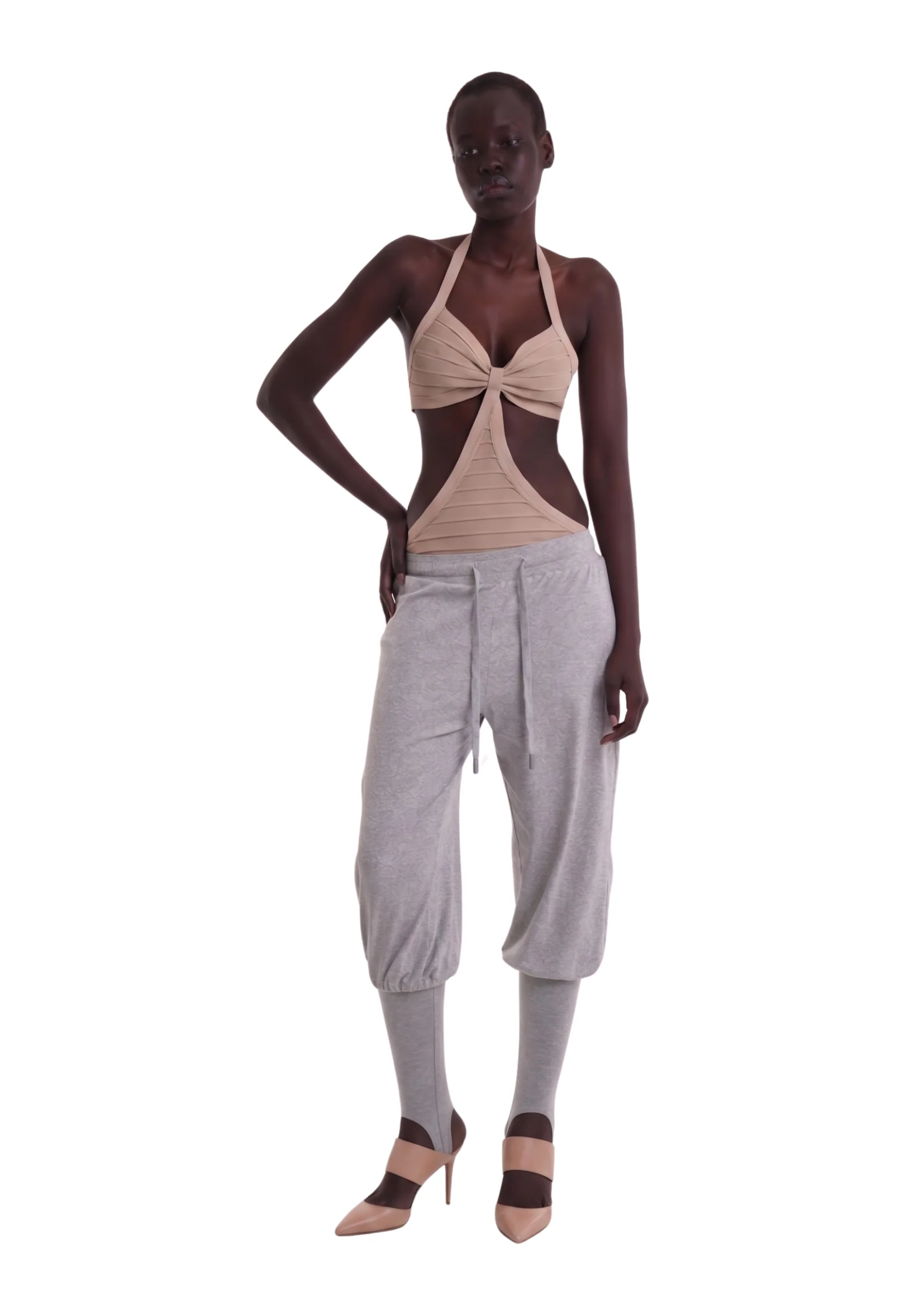 PILAR JOGGER IN GREY MARL - Image 3