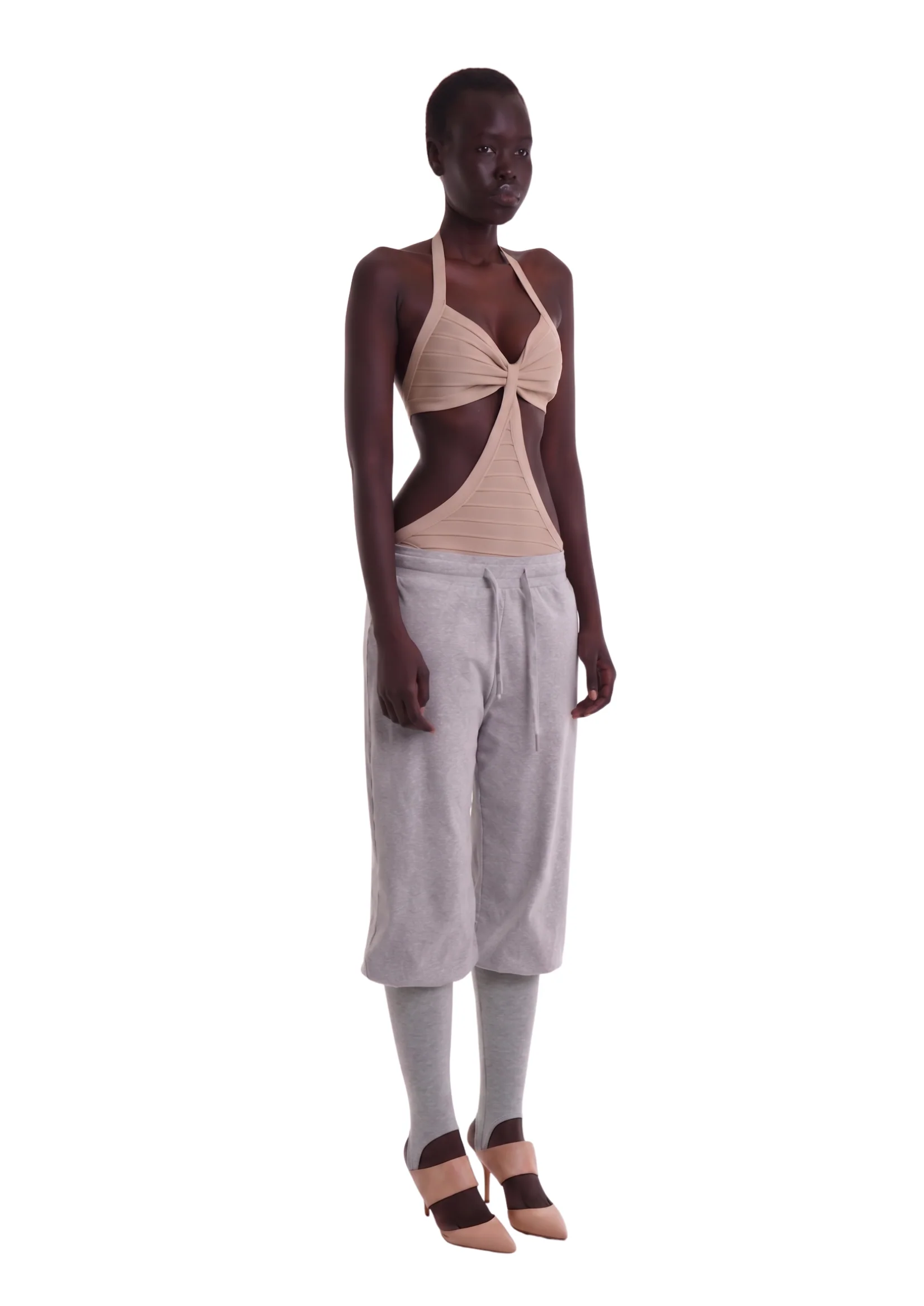 PILAR JOGGER IN GREY MARL - Image 4