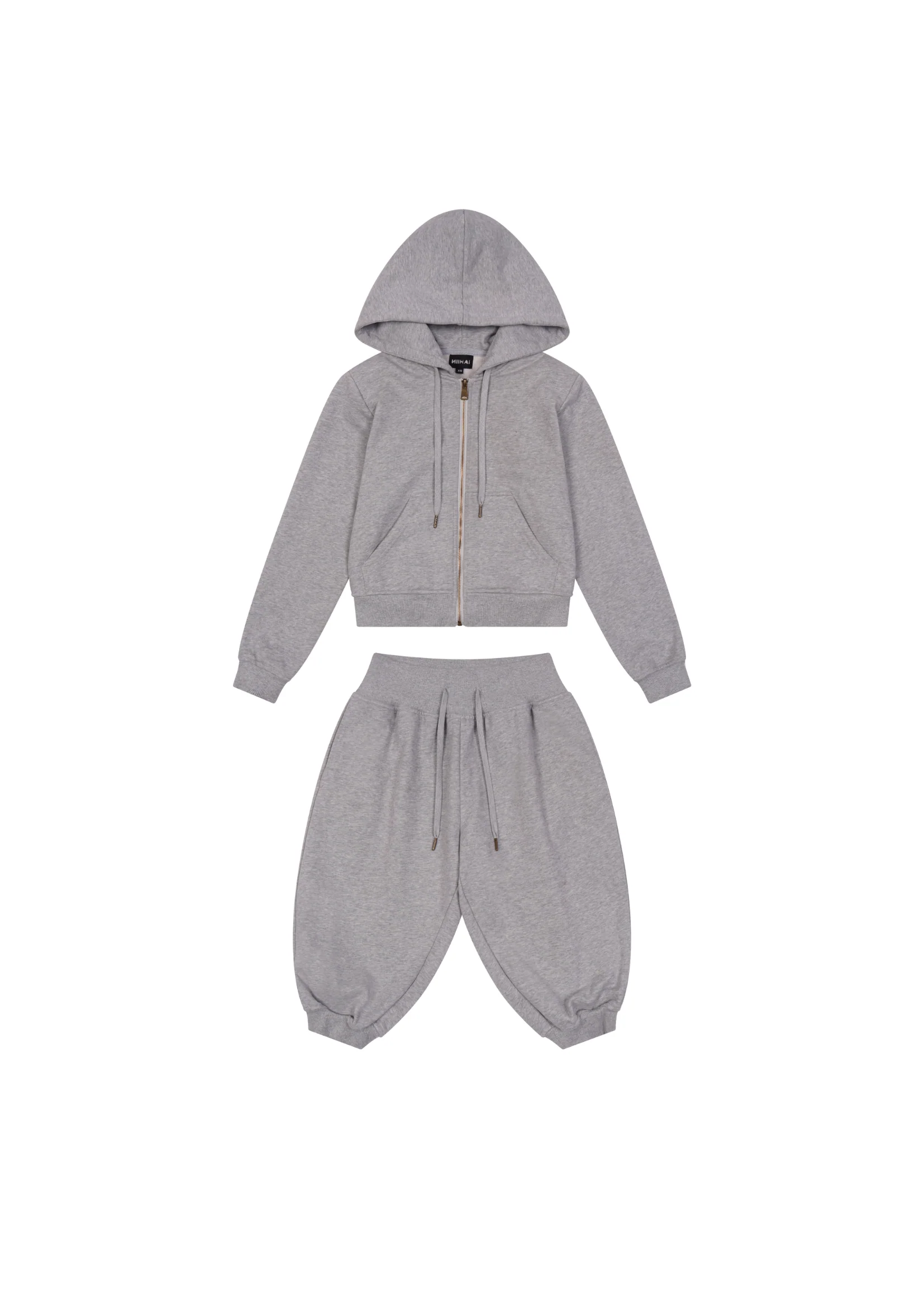 SWEATS SET TRACKSUIT GREY MARL - Image 5