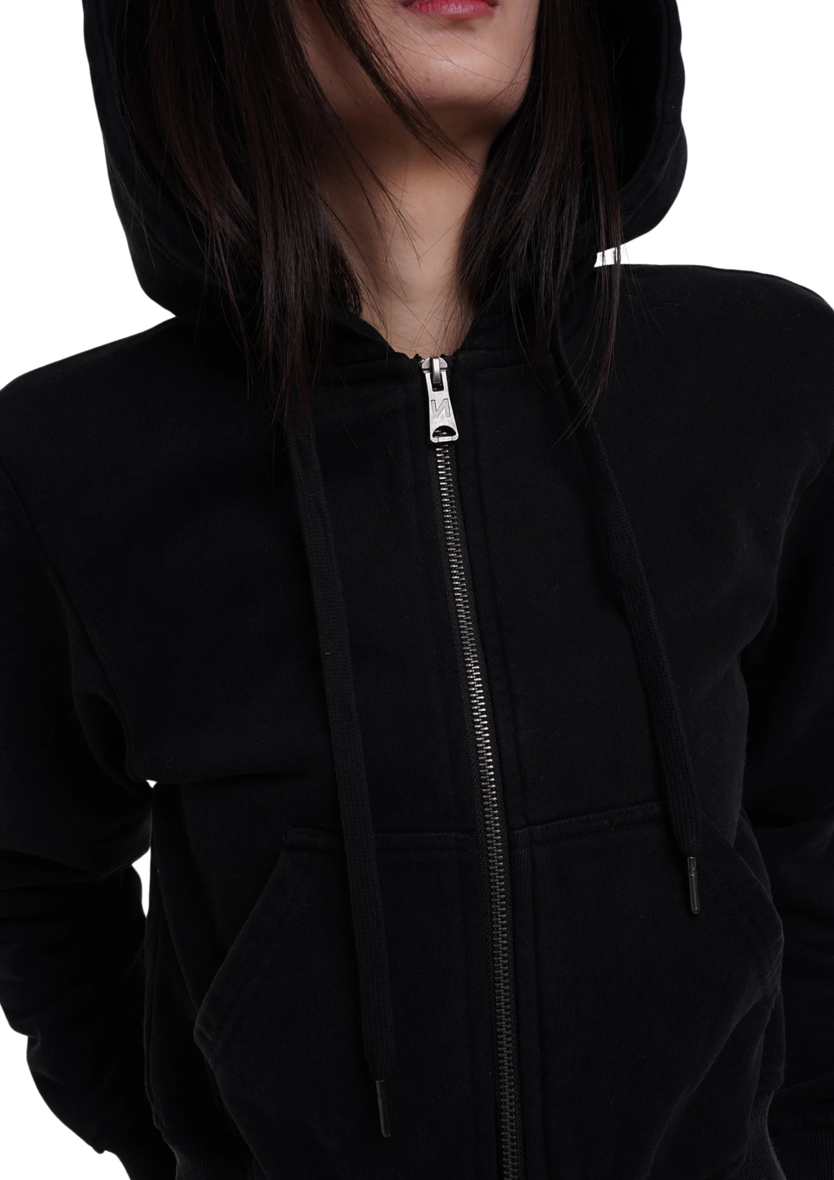 SWEATS SET HOODIE IN WORN BLACK - Image 6